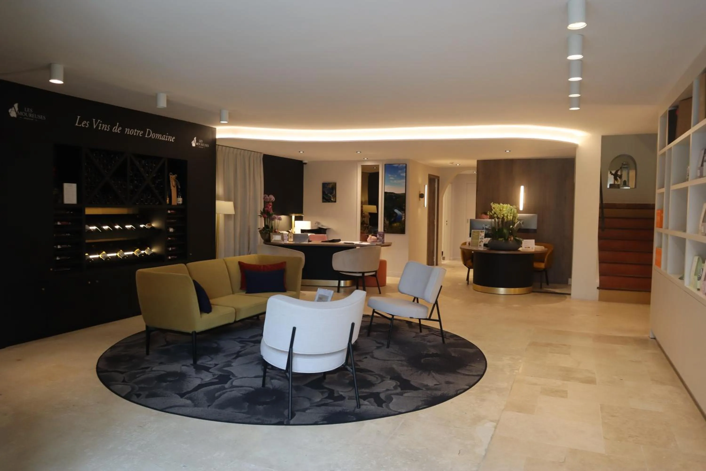 Lobby or reception in Le Domaine Du Colombier
