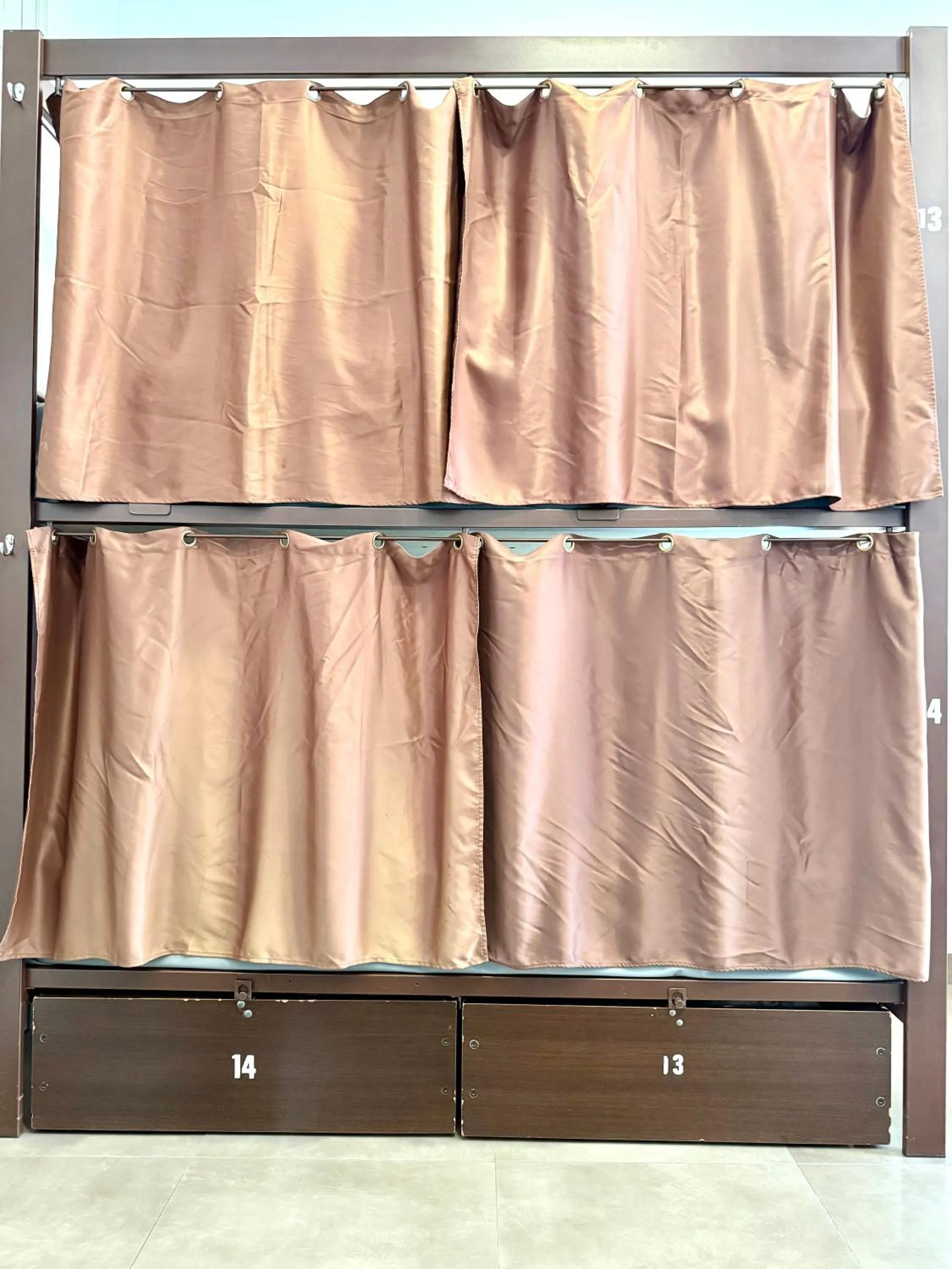 bunk bed in Hip Karma Hostel