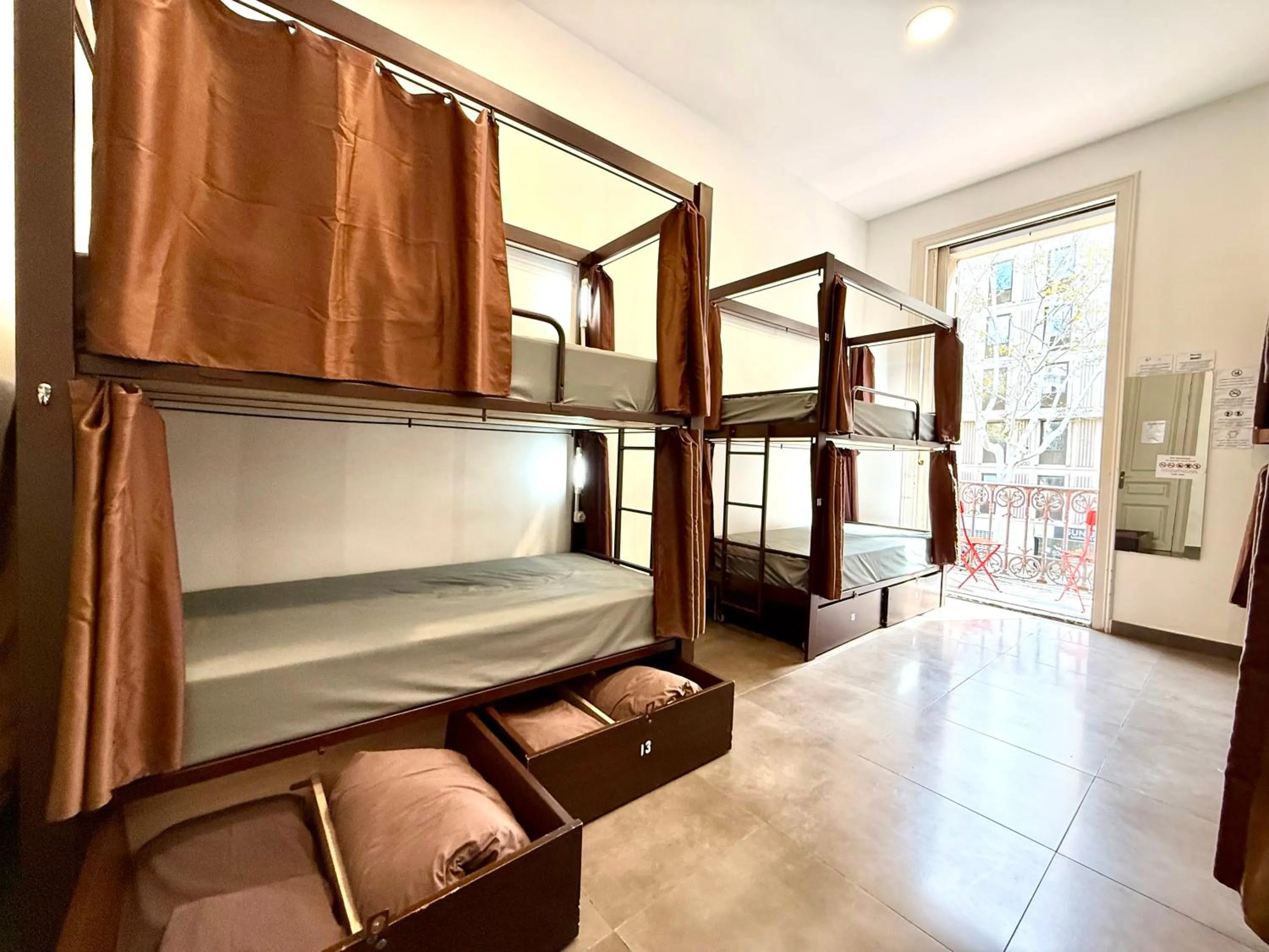 bunk bed, Bed in Hip Karma Hostel