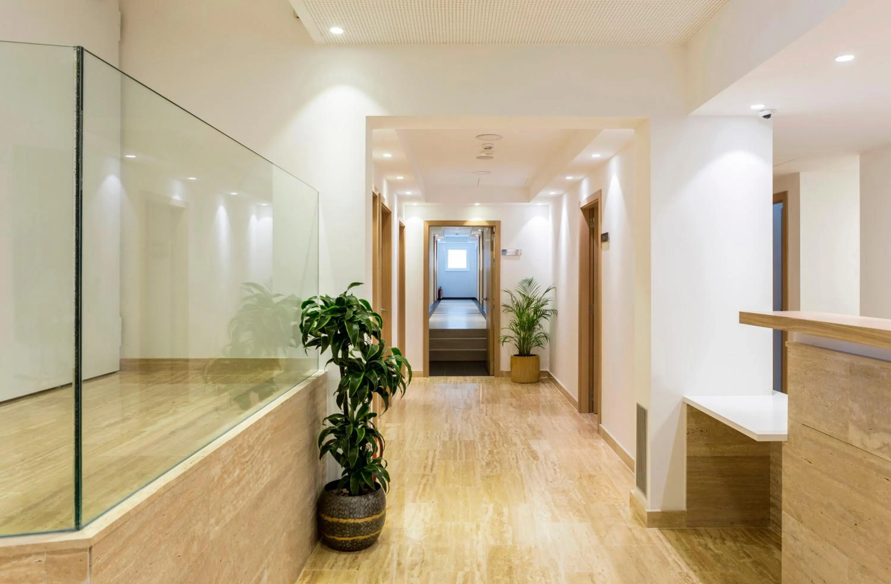 Lobby or reception in Hotel Costa Brava