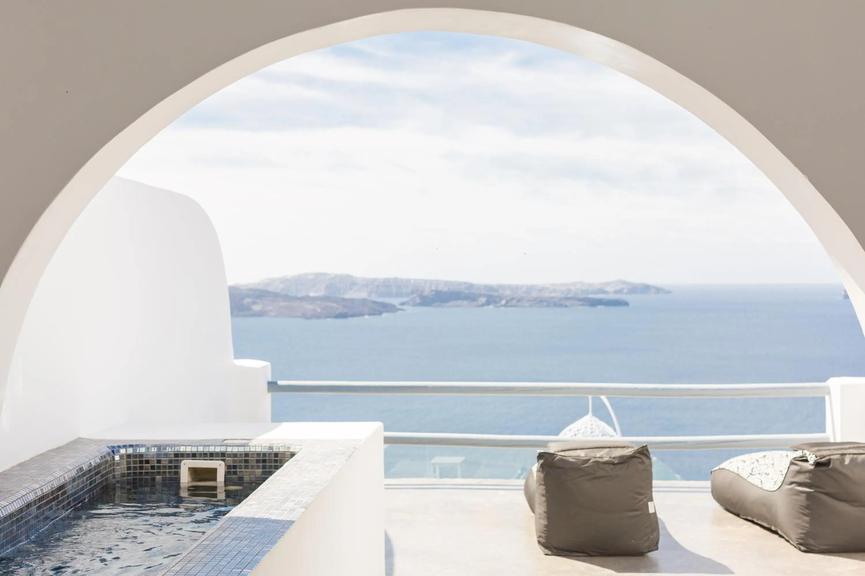 Balcony/Terrace in Oia Suites