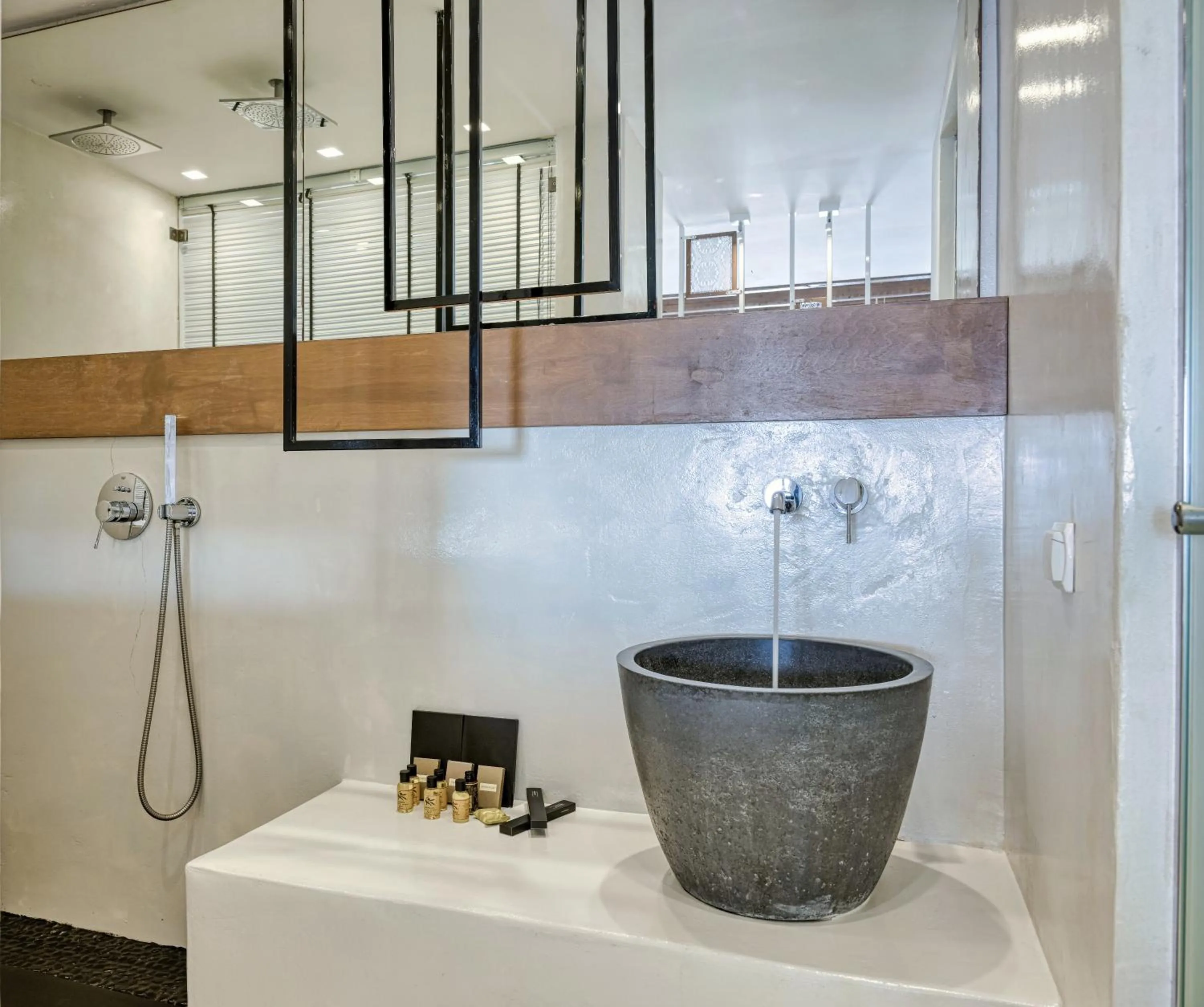 Bathroom in Oia Suites