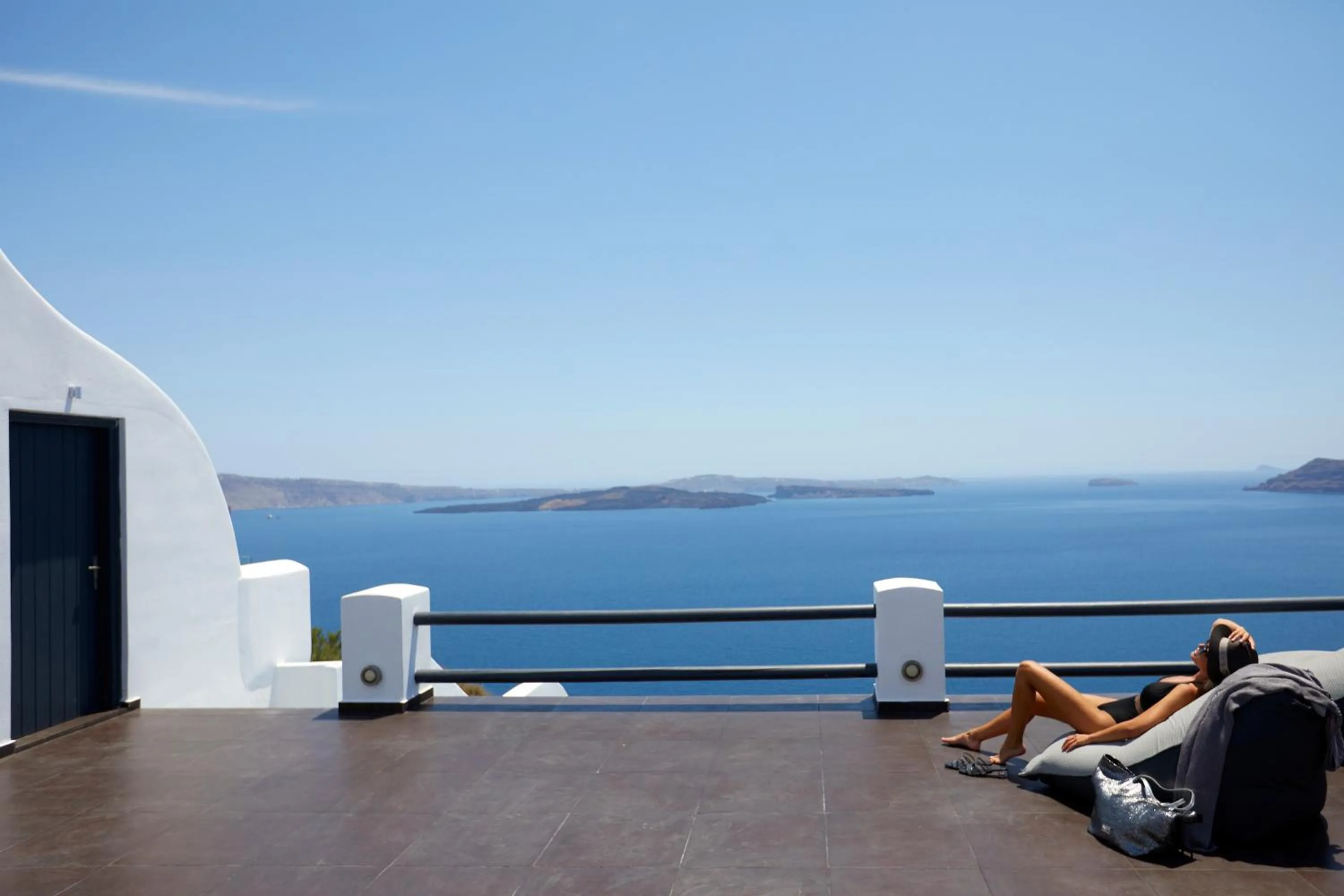 Balcony/Terrace in Oia Suites