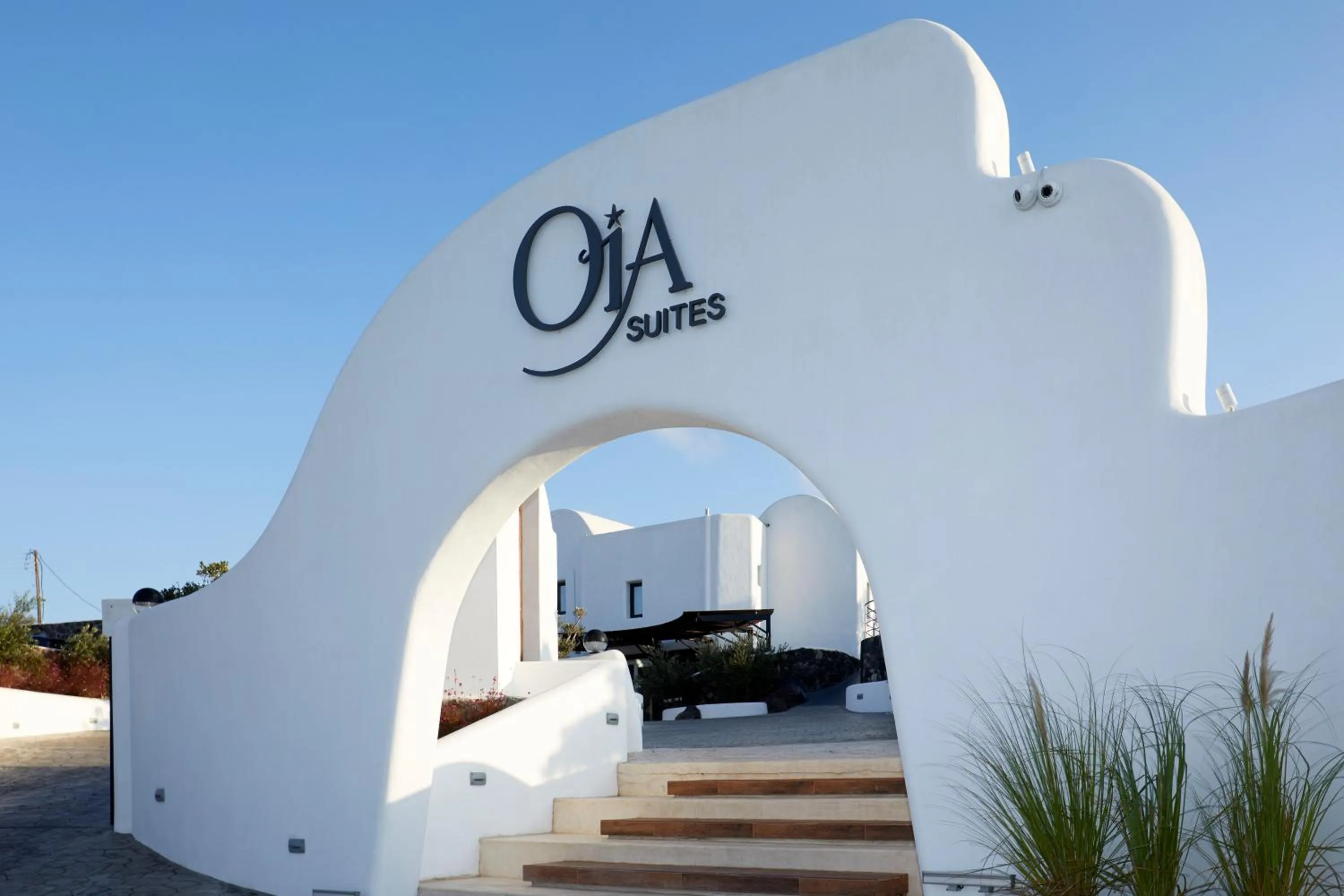 Property building in Oia Suites
