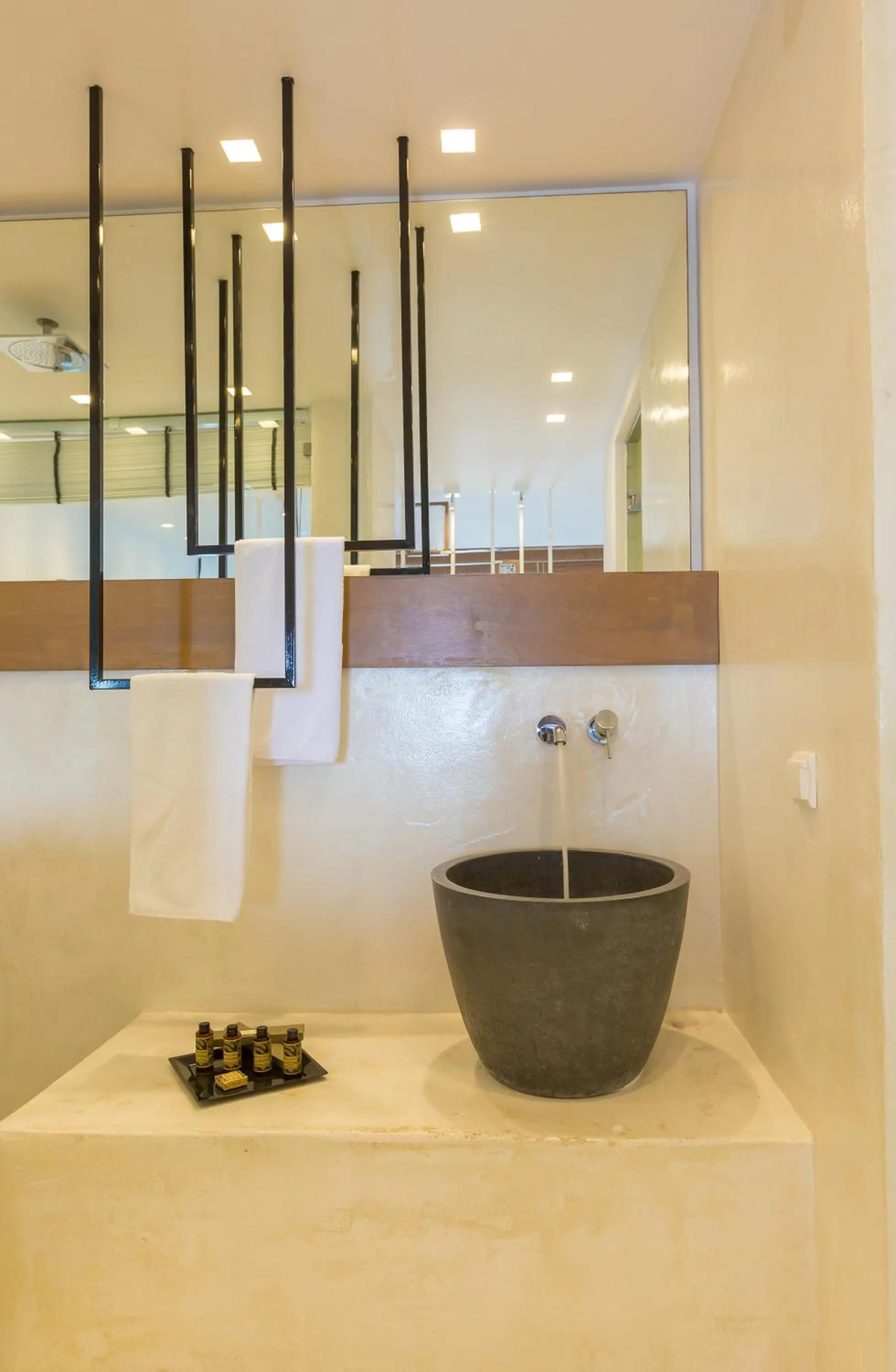 Bathroom in Oia Suites
