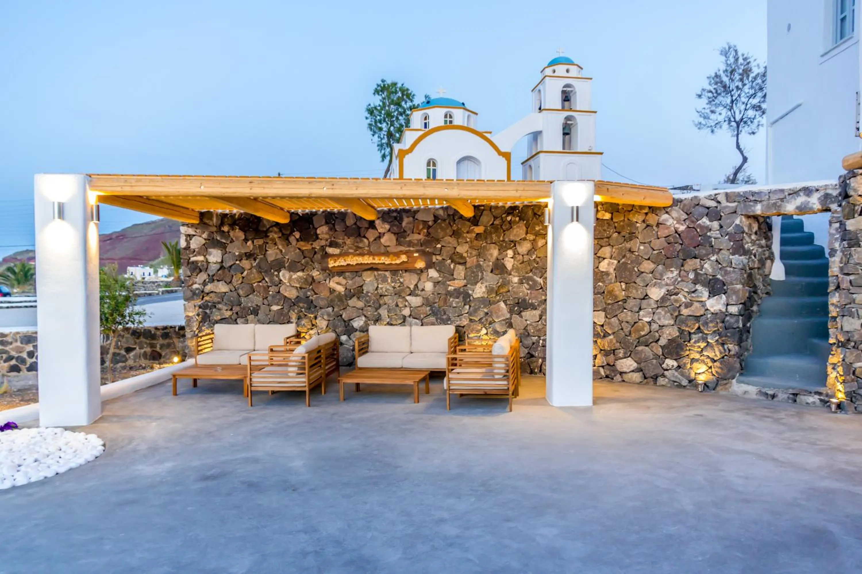 Balcony/Terrace in Oia Suites