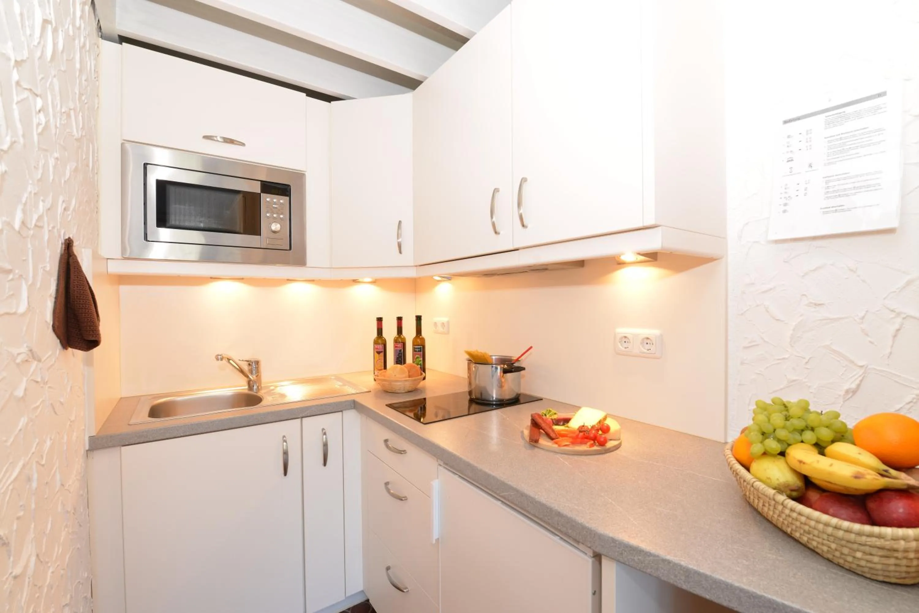 Kitchen or kitchenette in Familienhotel Kleinwalsertal