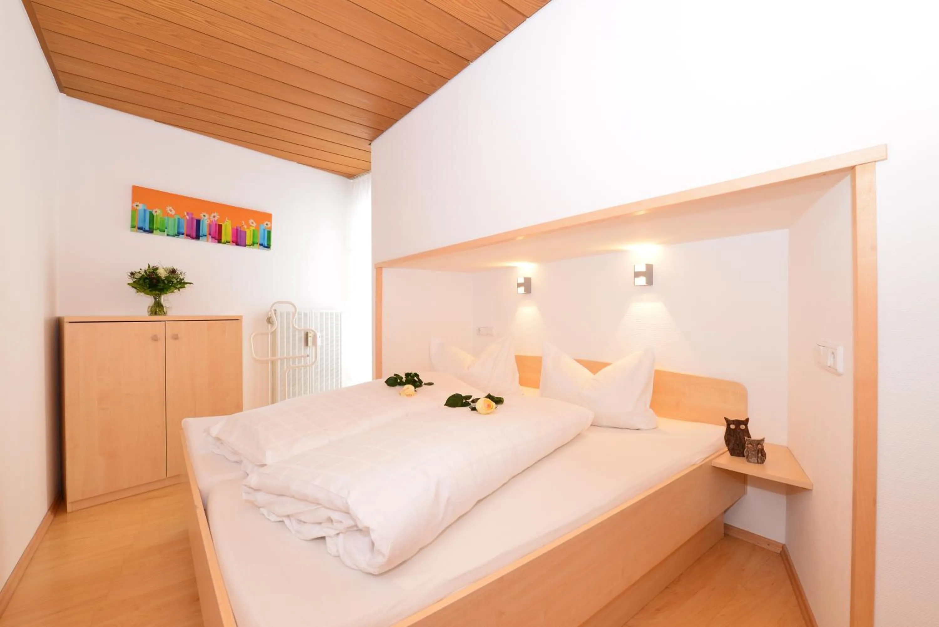 Bedroom, Bed in Familienhotel Kleinwalsertal