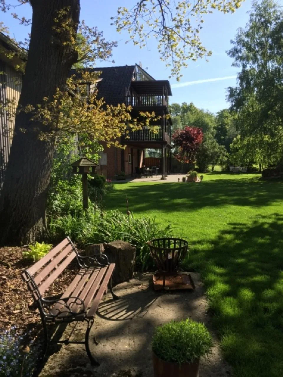 Garden in Ferienhof Pankalla