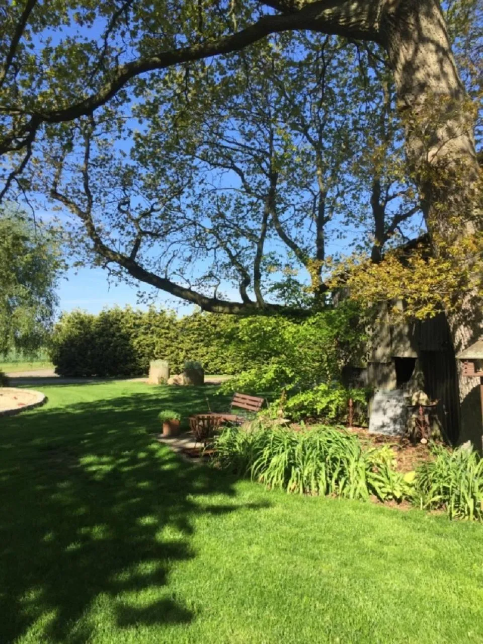 Garden in Ferienhof Pankalla