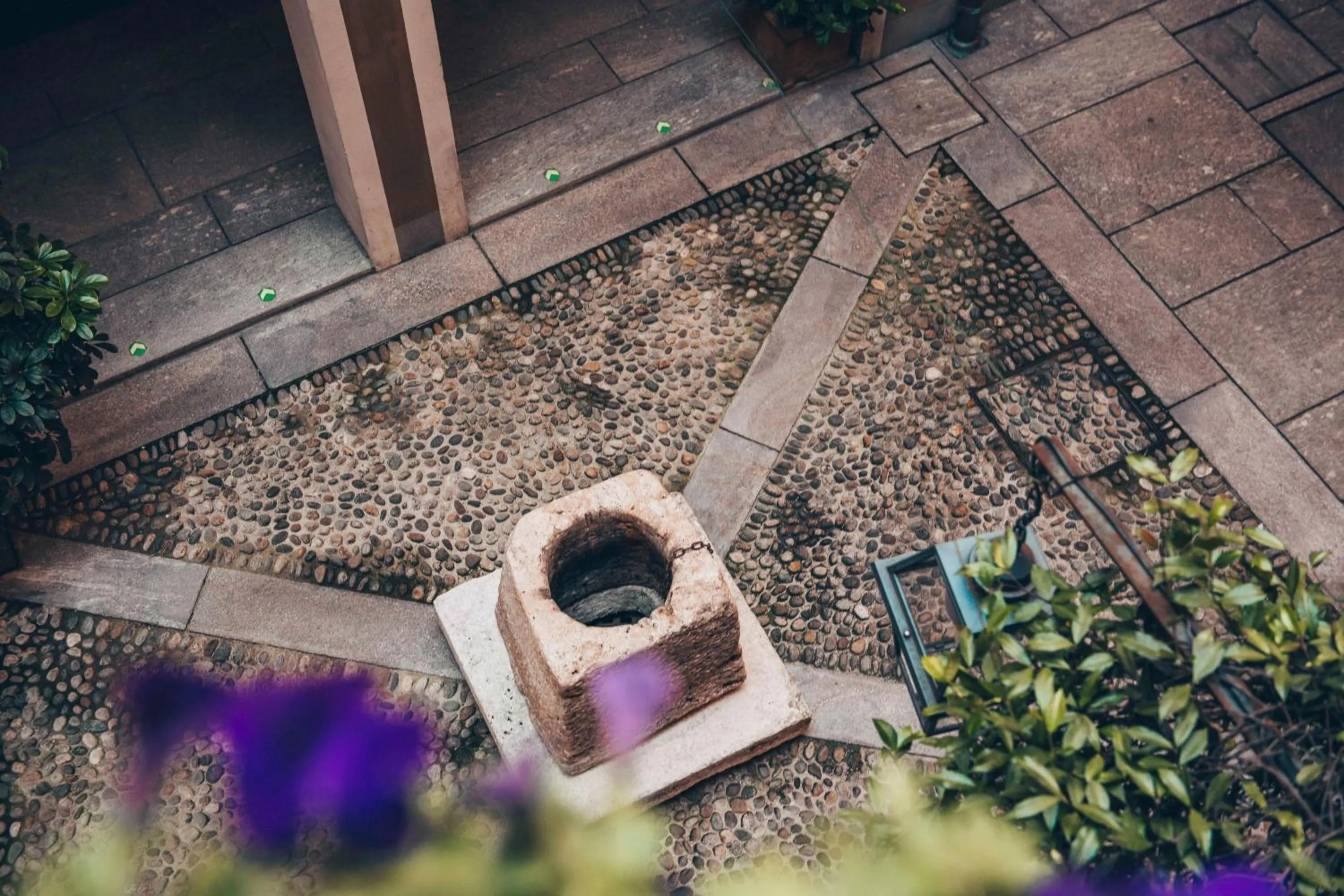 Garden view in Hotel La Contrada
