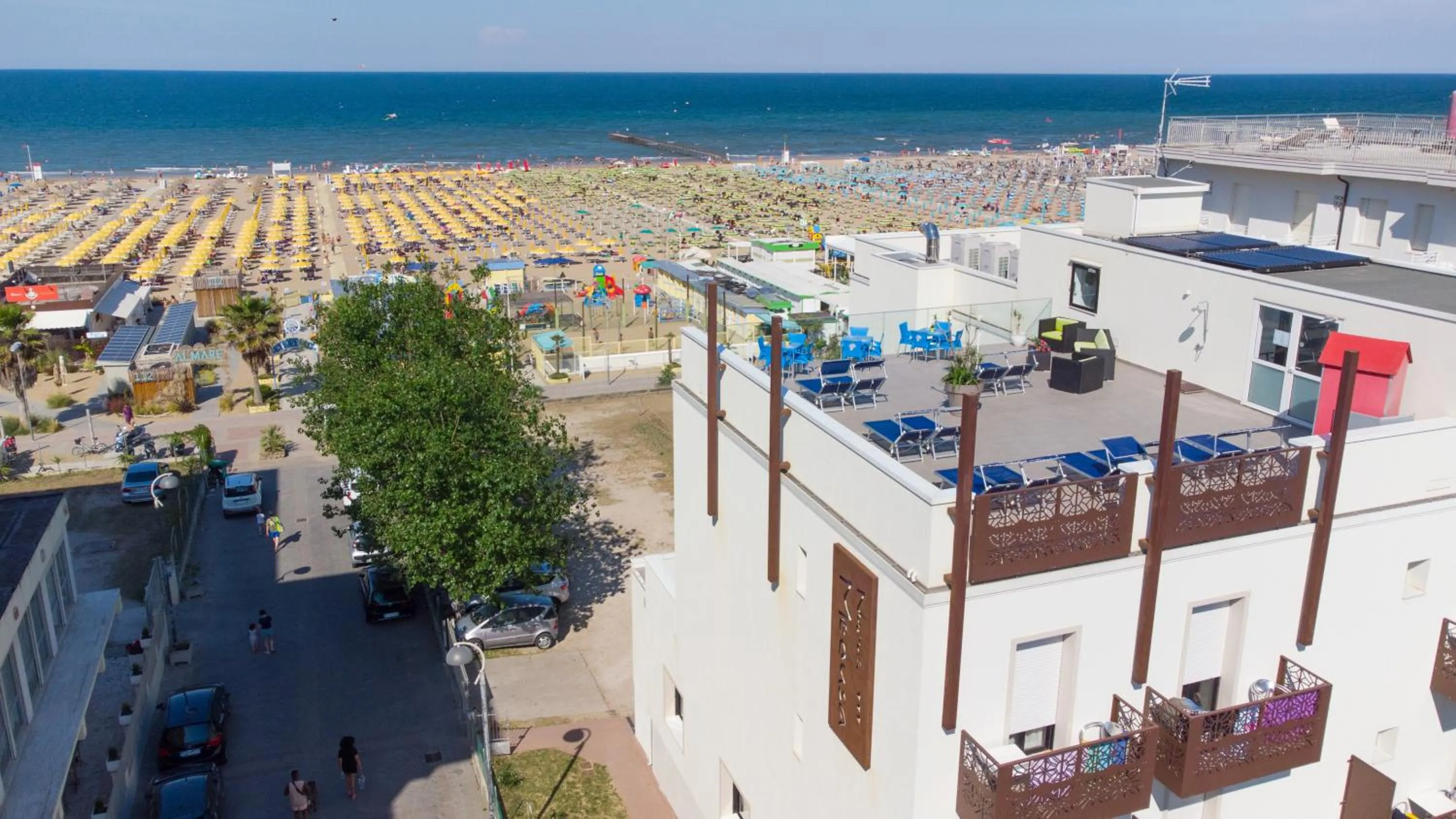 Bird's eye view in Hotel Nuova Medusa Rimini