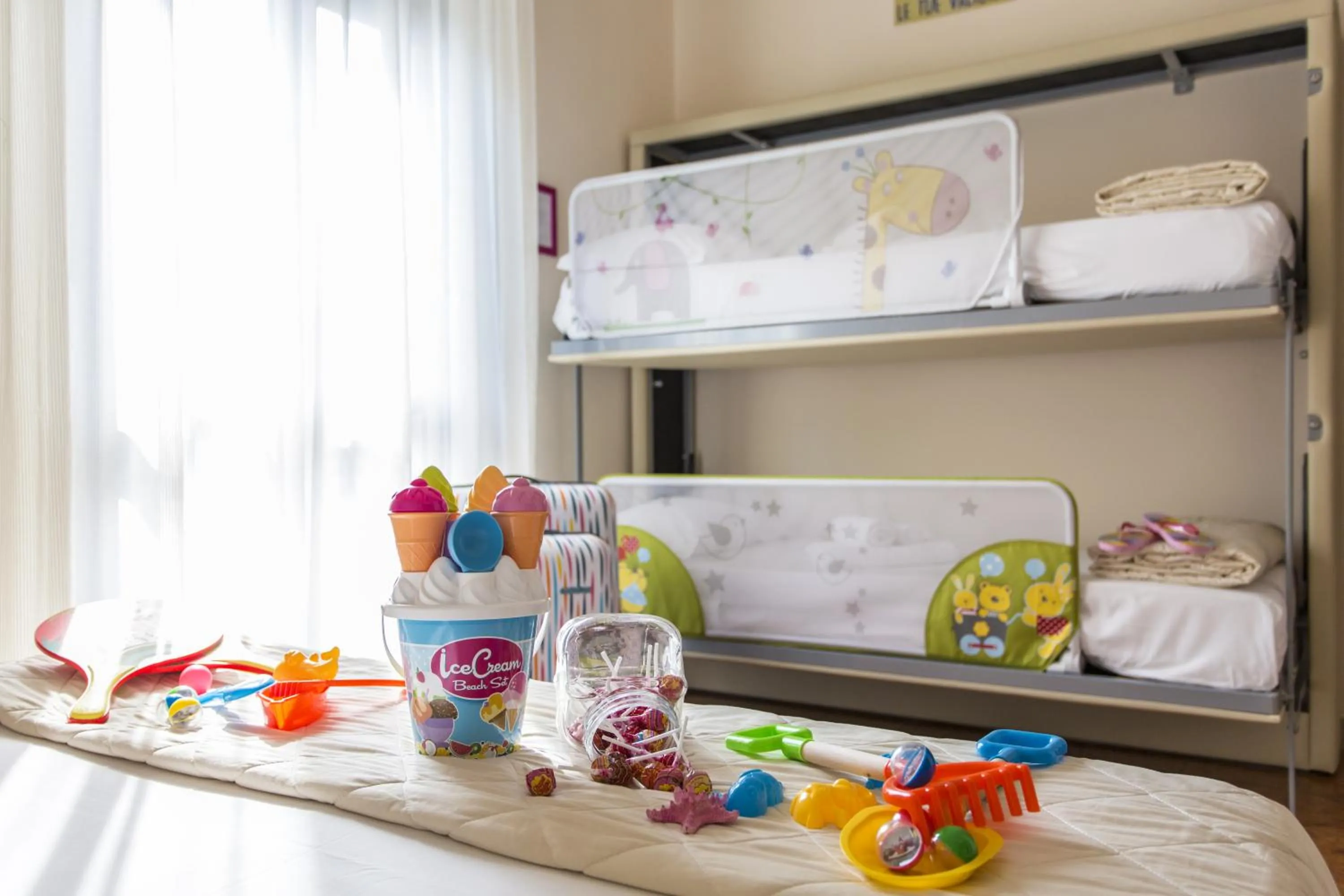Bedroom in Hotel Nuova Medusa Rimini