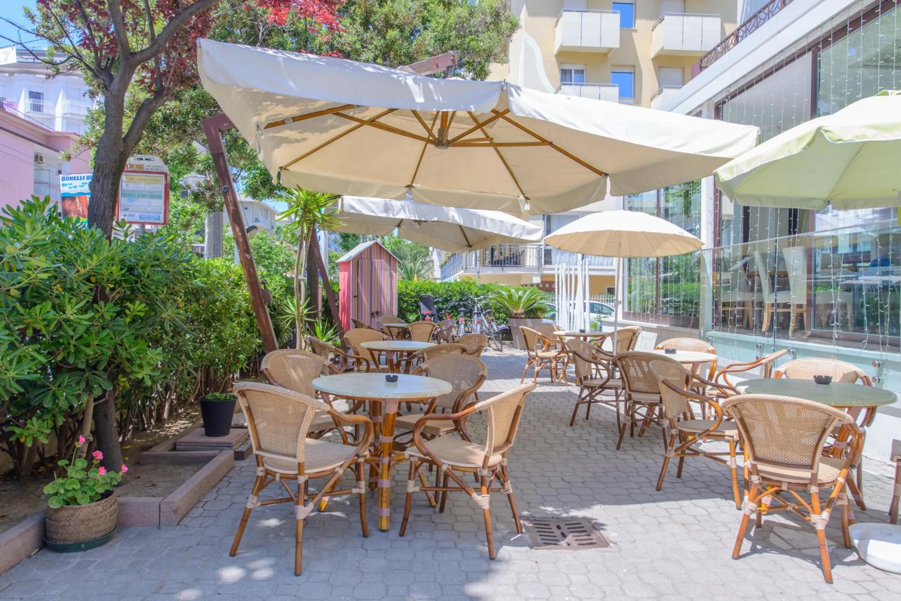 Property building in Hotel Nuova Medusa Rimini