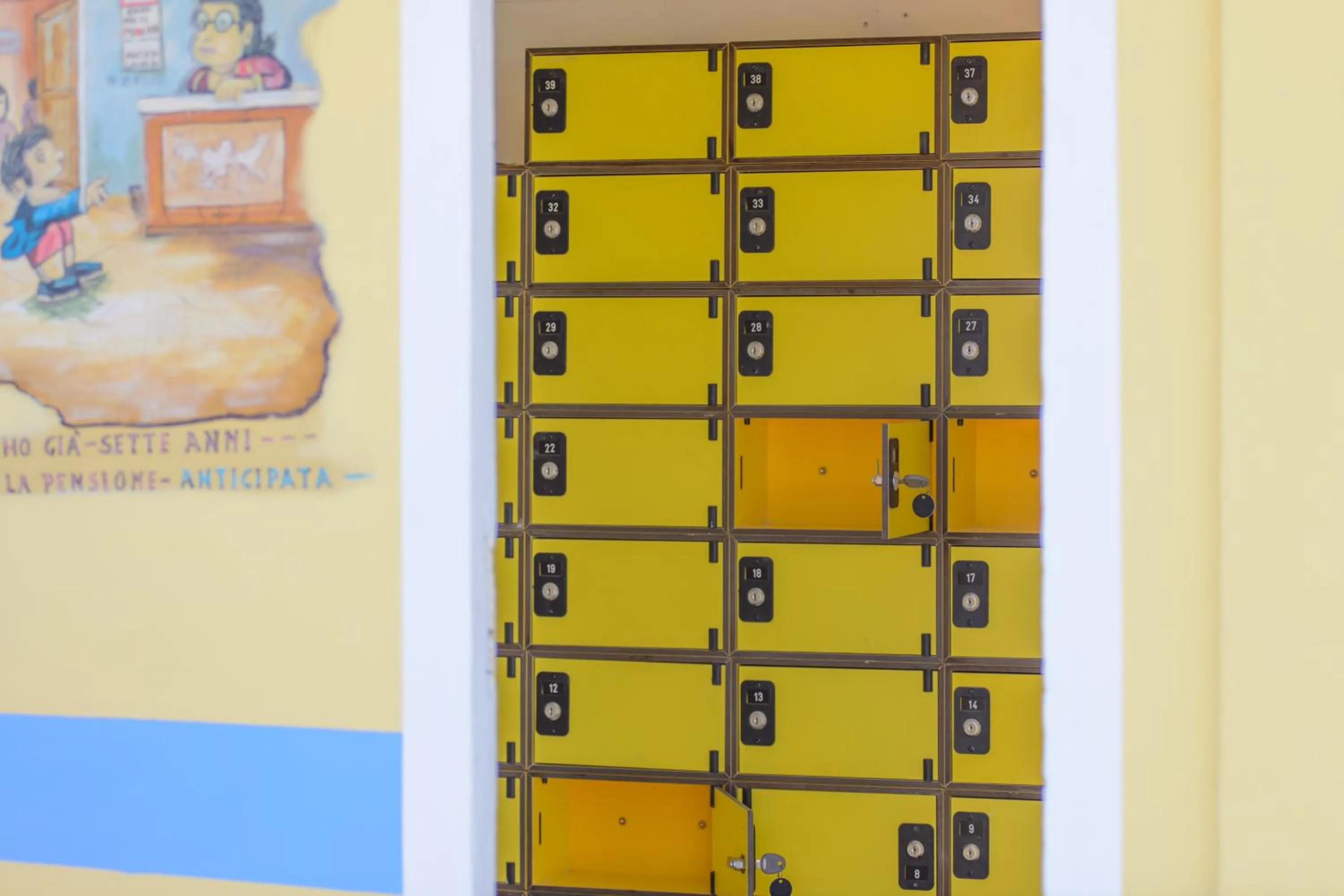 Text overlay in Hotel Nuova Medusa Rimini