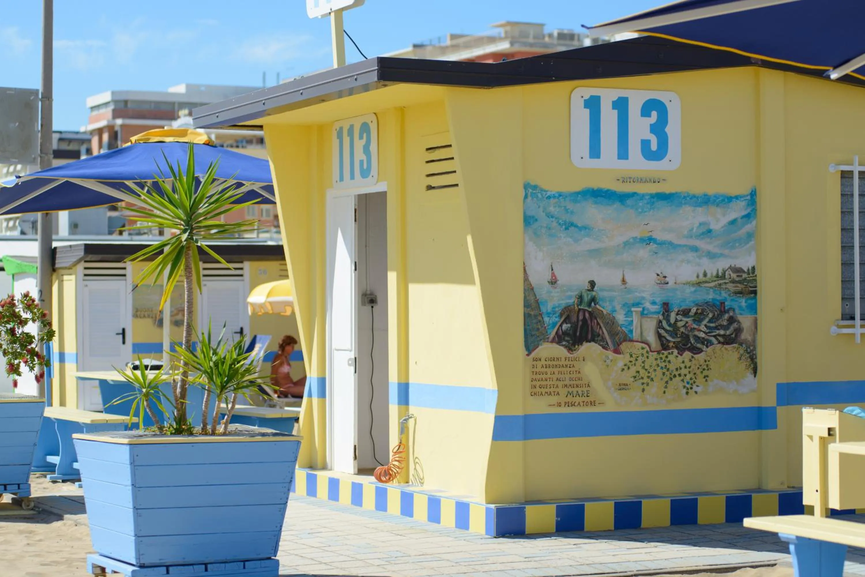 Beach in Hotel Nuova Medusa Rimini