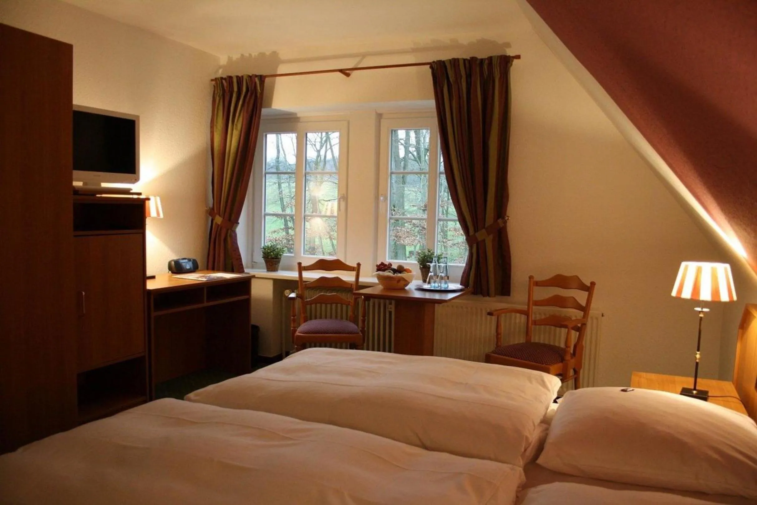 Photo of the whole room, Bed in Landhaus Haverbeckhof