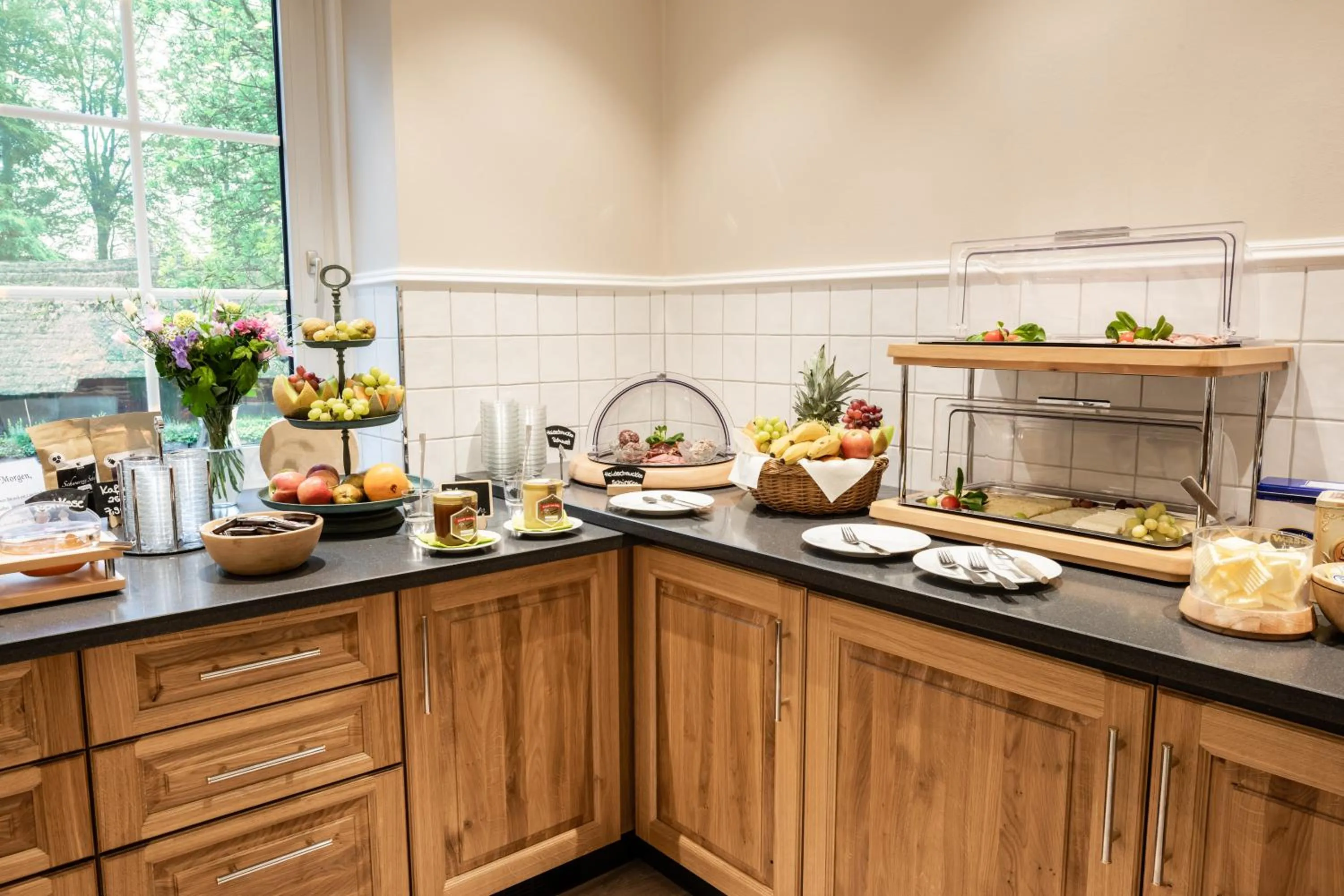 Food and drinks in Landhaus Haverbeckhof