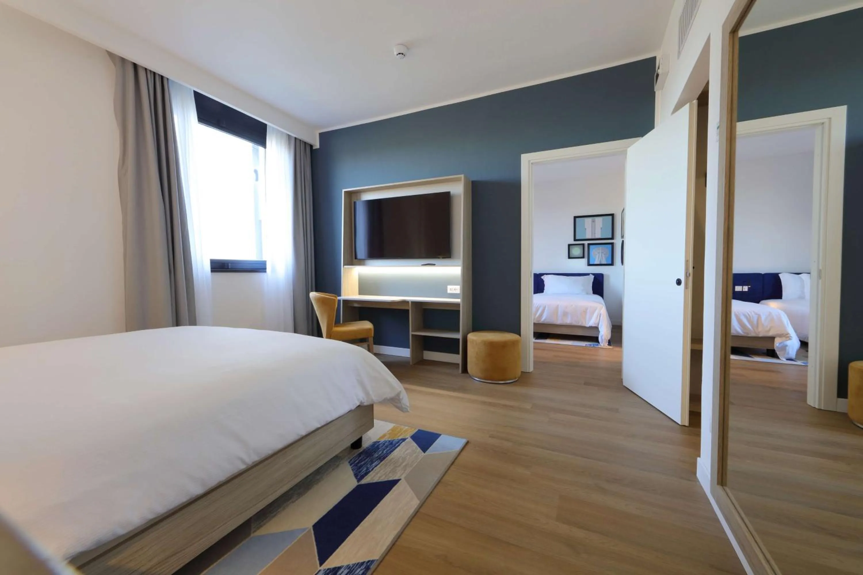 Bedroom, Bed in Hampton by Hilton Rome North Fiano Romano