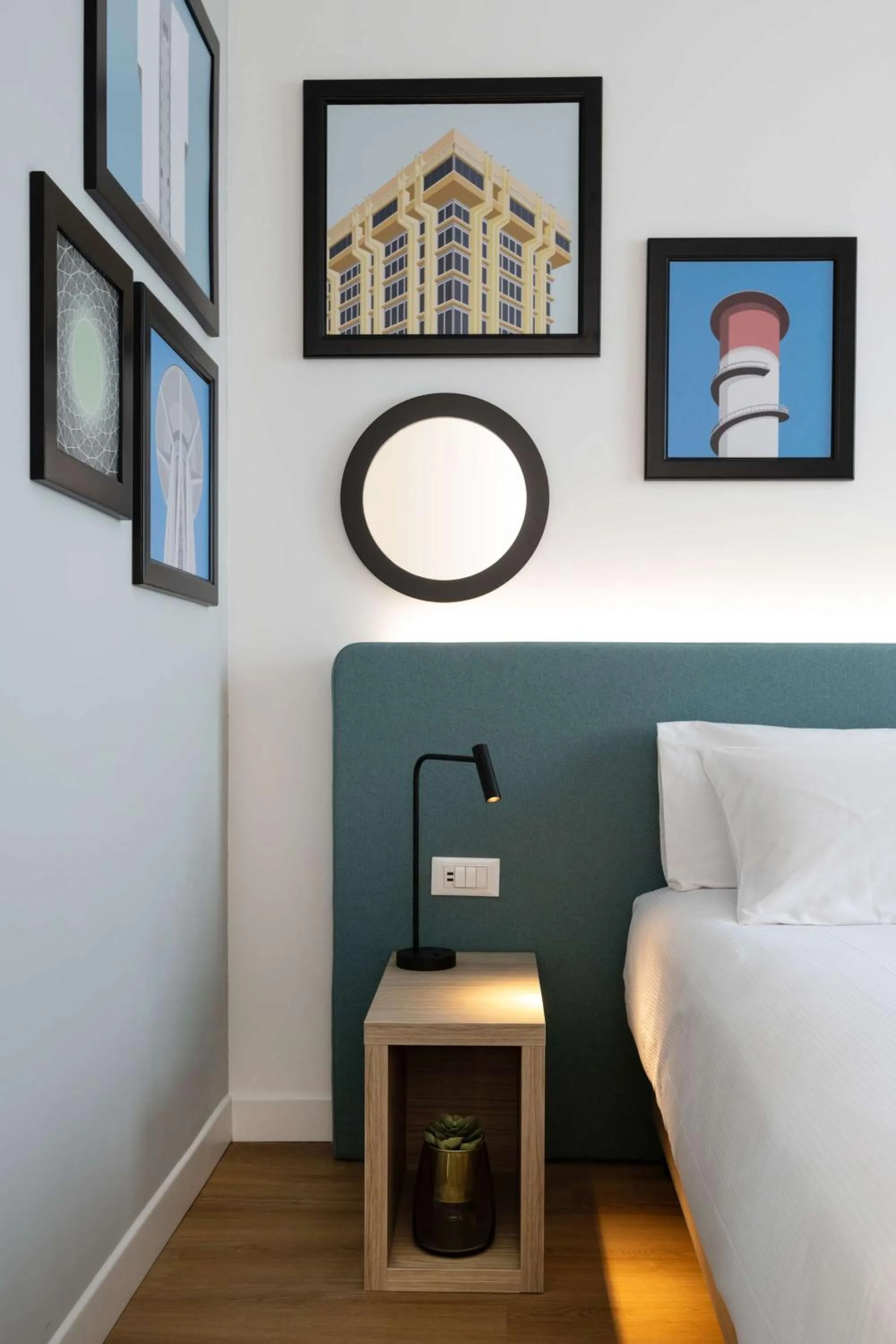 Bed in Hampton by Hilton Rome North Fiano Romano