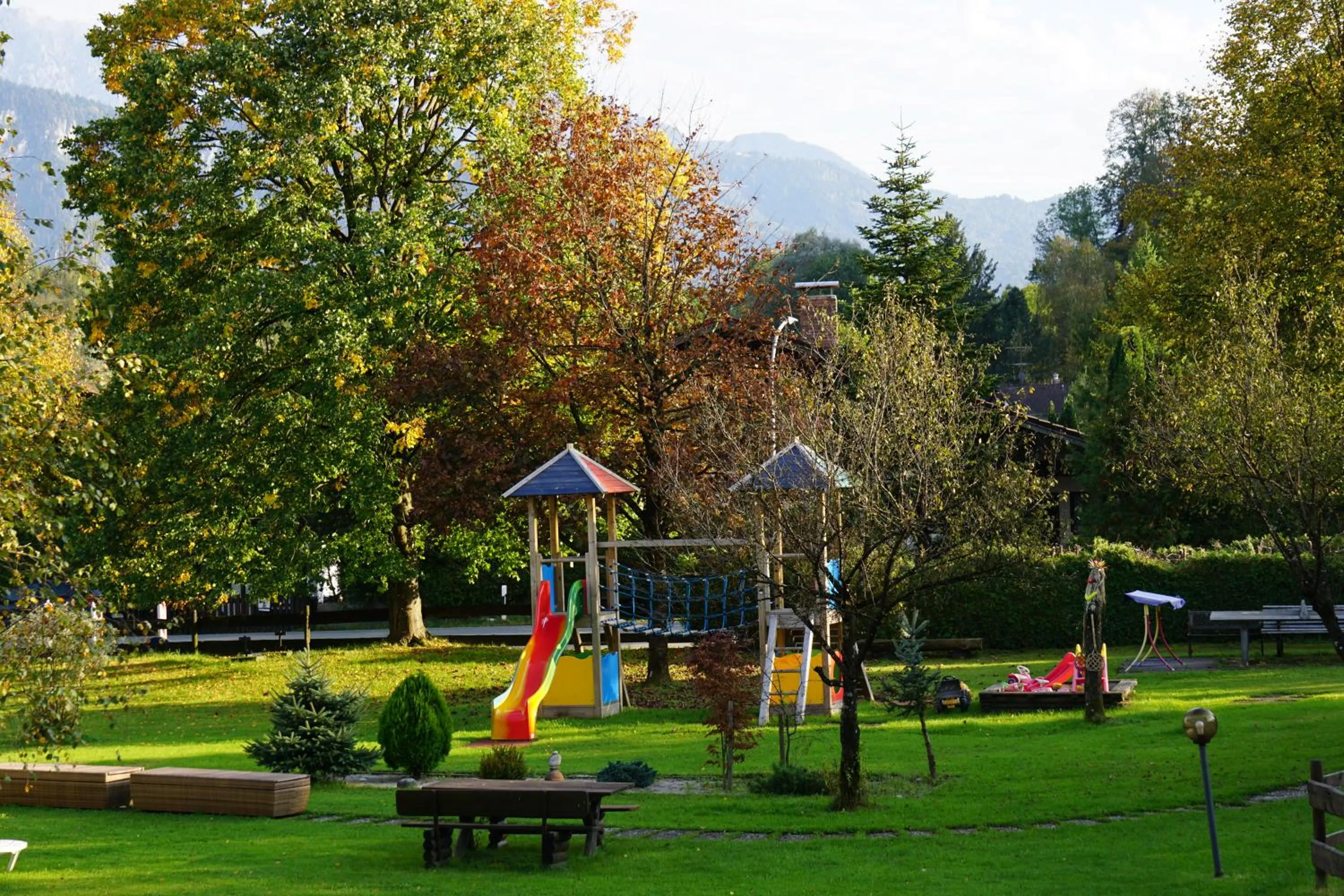 Children play ground in Sporthotel Wilder Kaiser