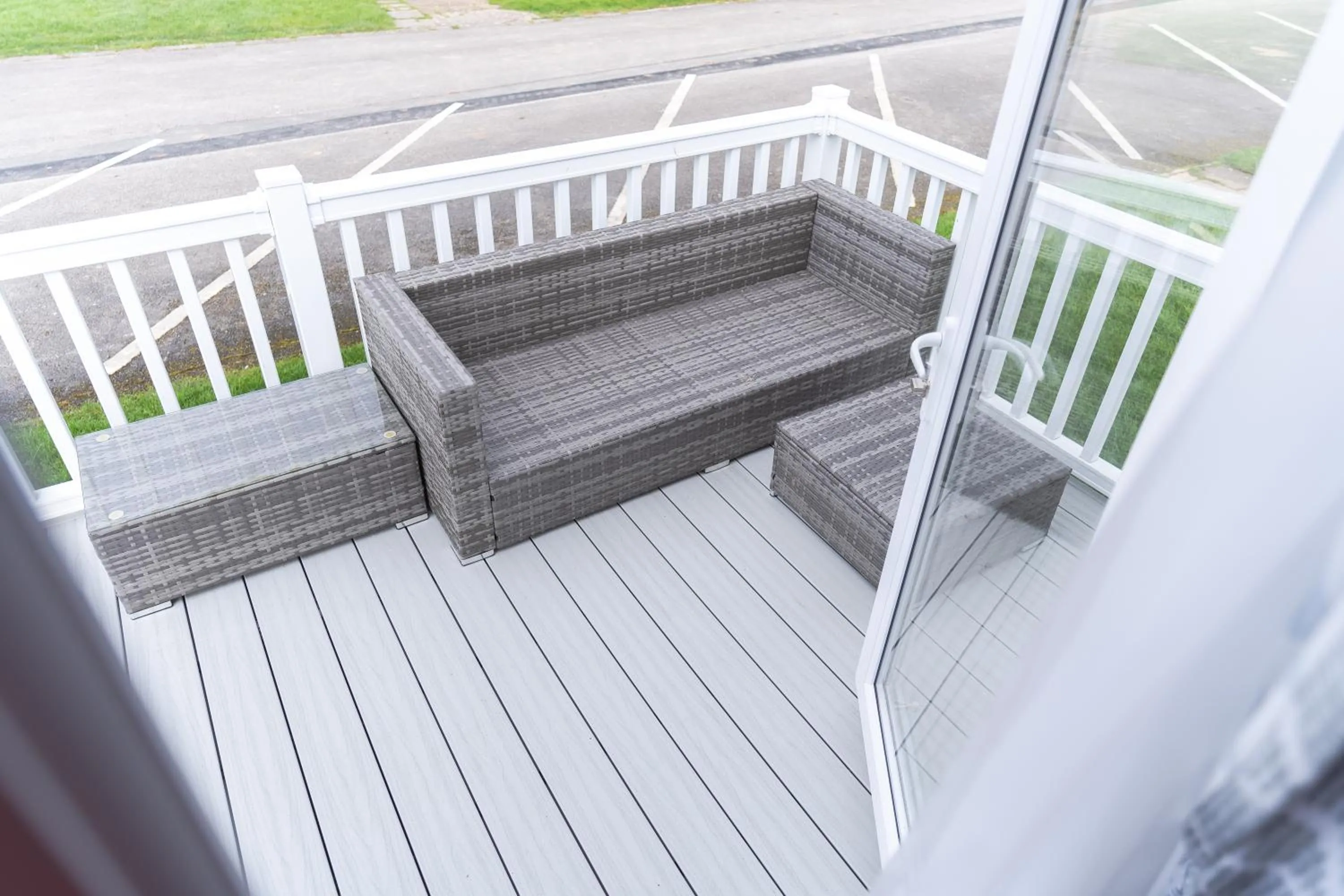 Balcony/Terrace in Marine Holiday Park