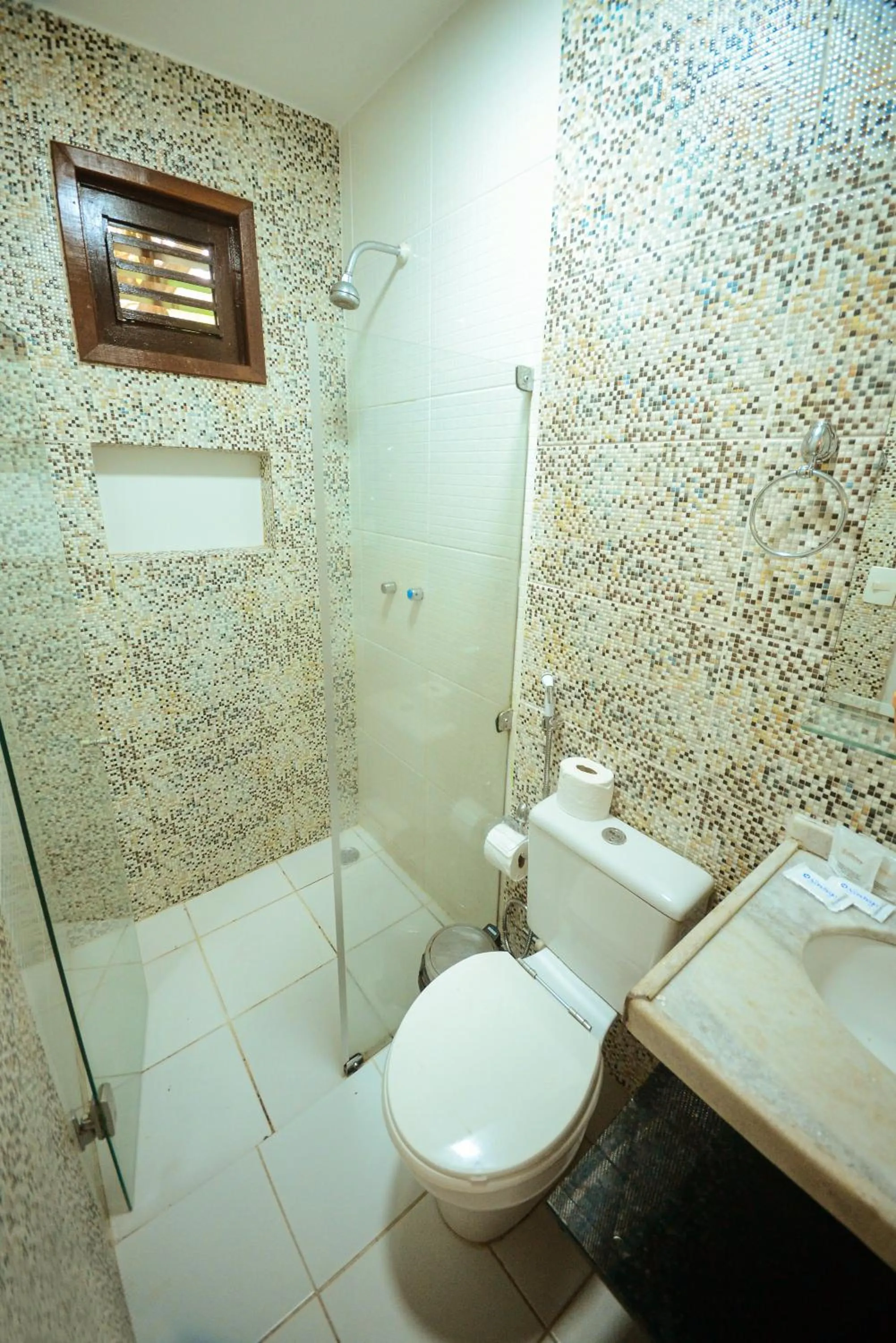 Shower in Hotel Aconchego Porto de Galinhas