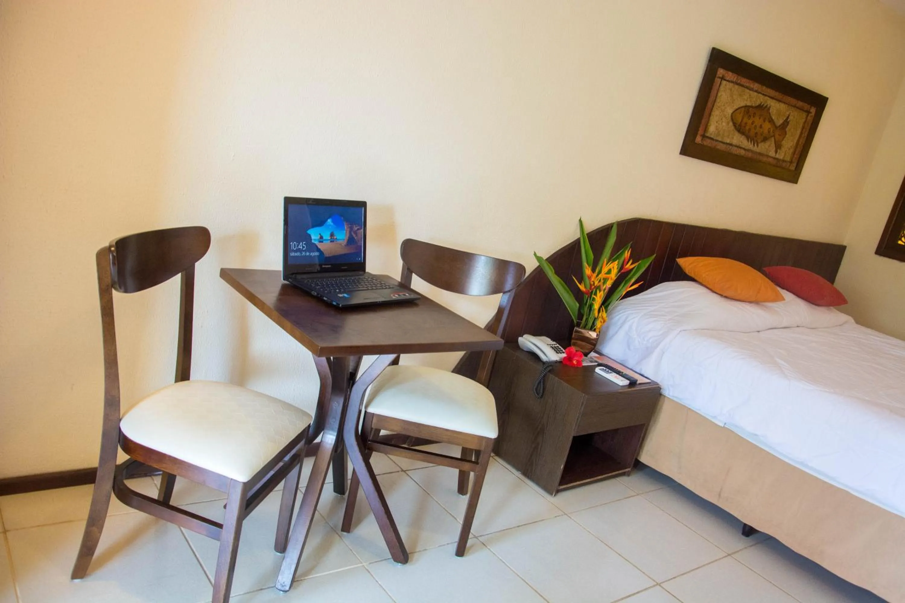 Bedroom, Bed in Hotel Aconchego Porto de Galinhas