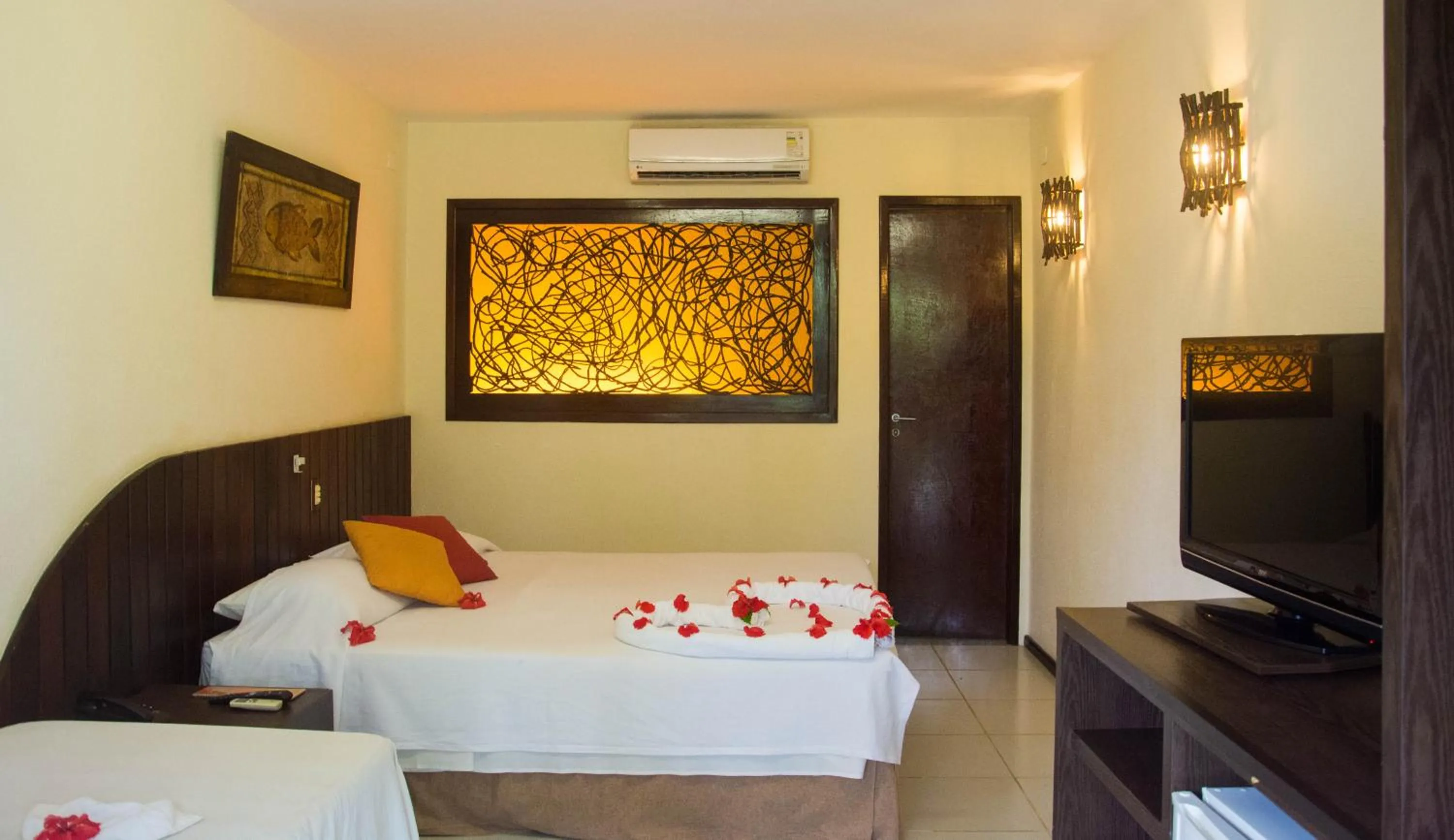Photo of the whole room, Bed in Hotel Aconchego Porto de Galinhas
