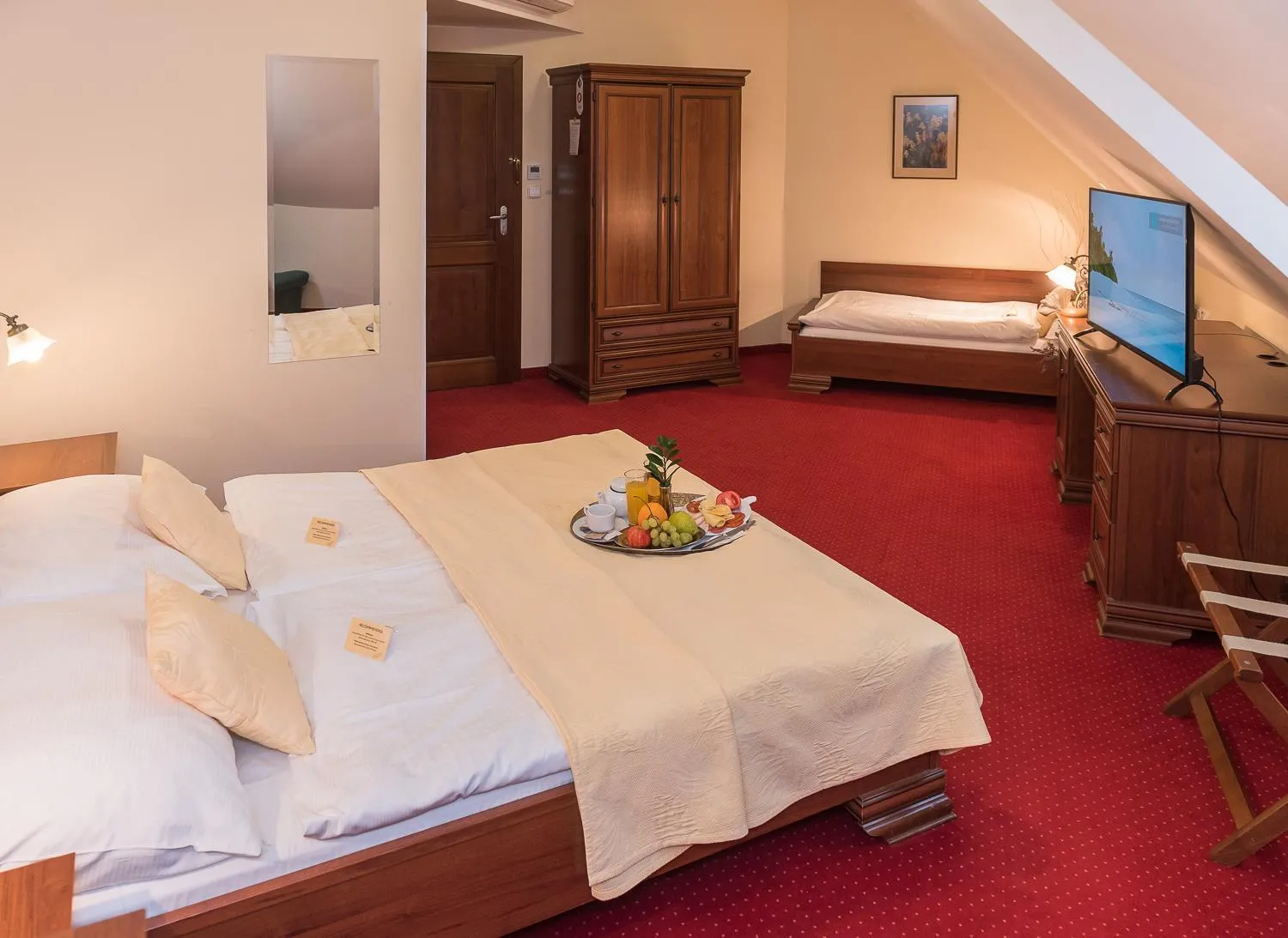 Bed in Hejtmanský dvůr