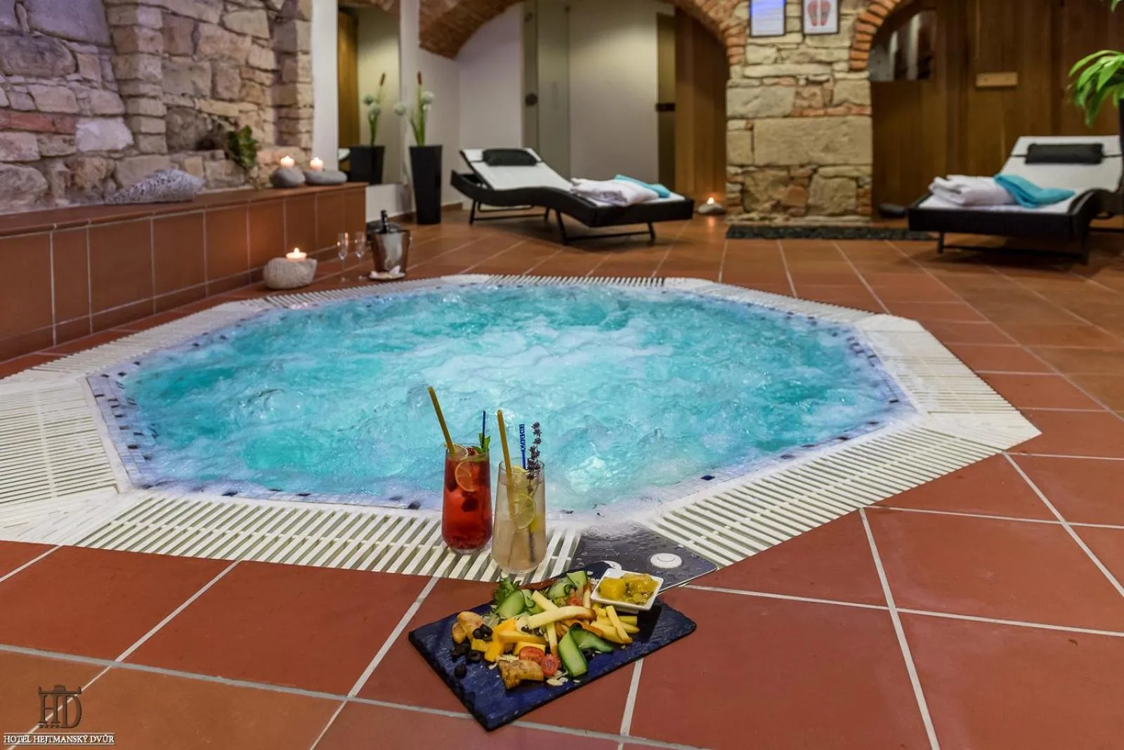 Hot Tub in Hejtmanský dvůr