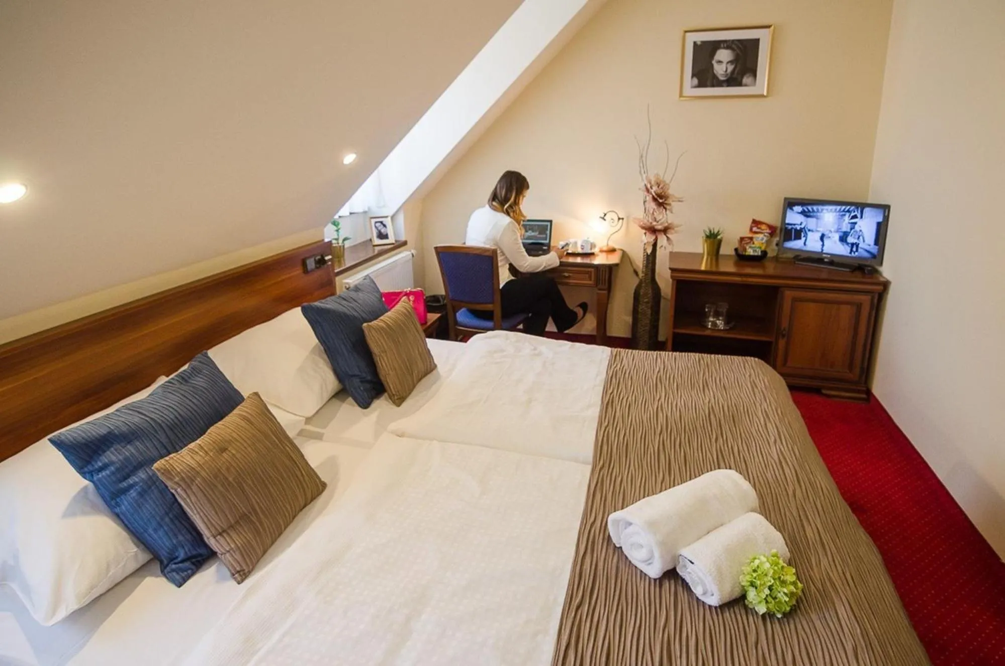 Bed in Hejtmanský dvůr