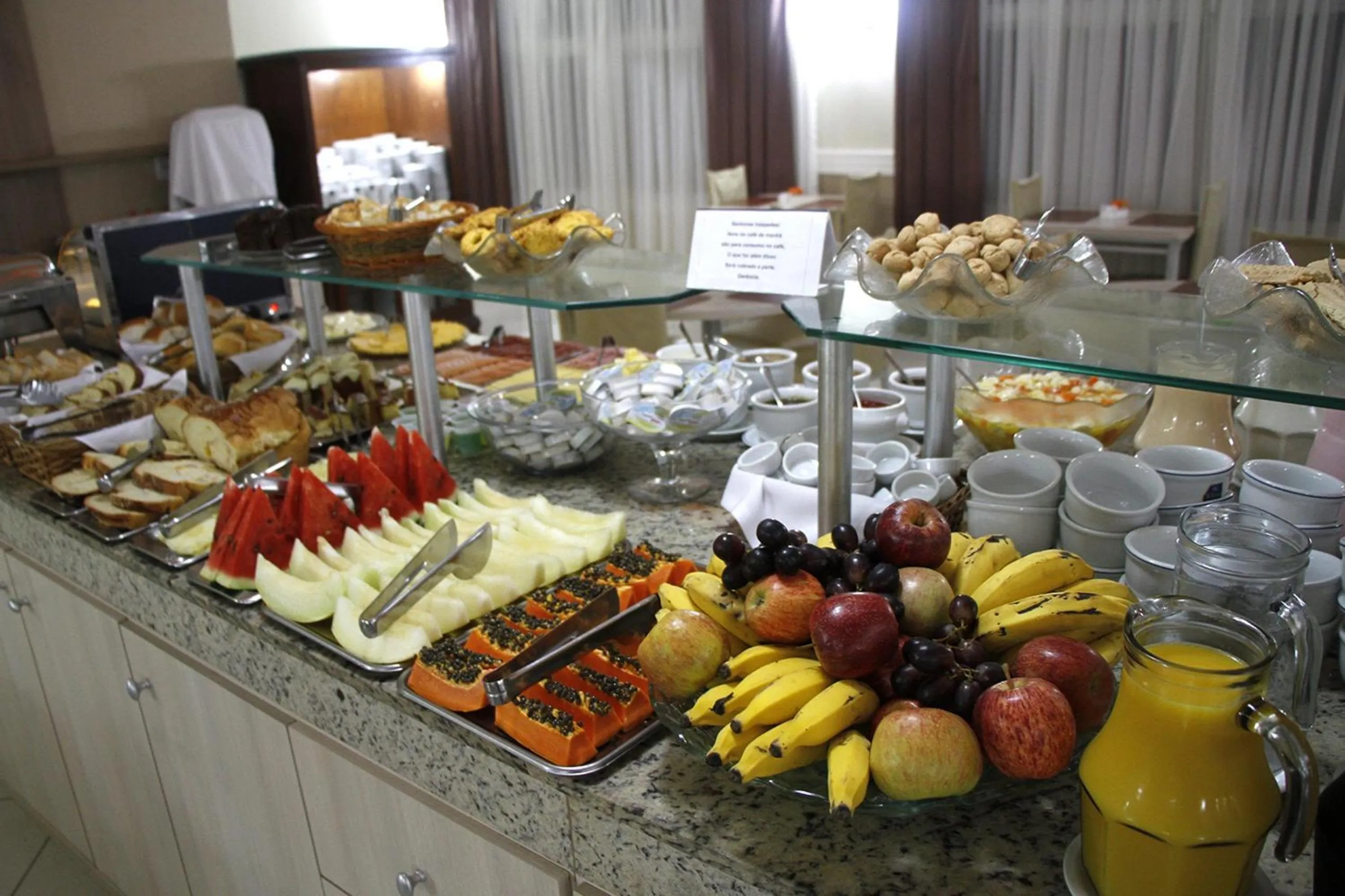 Buffet breakfast in Sky Ville Hotel Canela