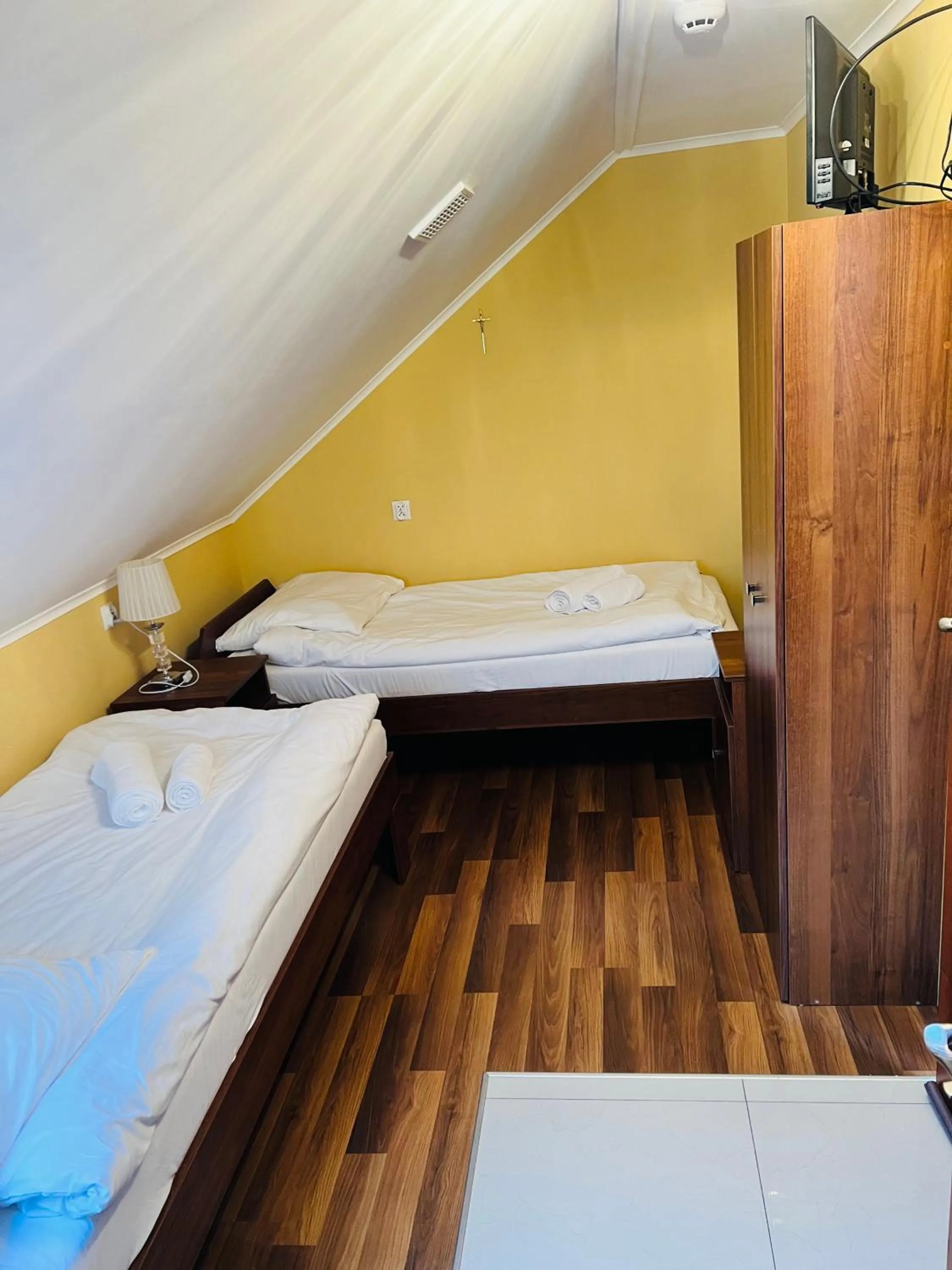 Bed in Pensjonat Pod Kogutami