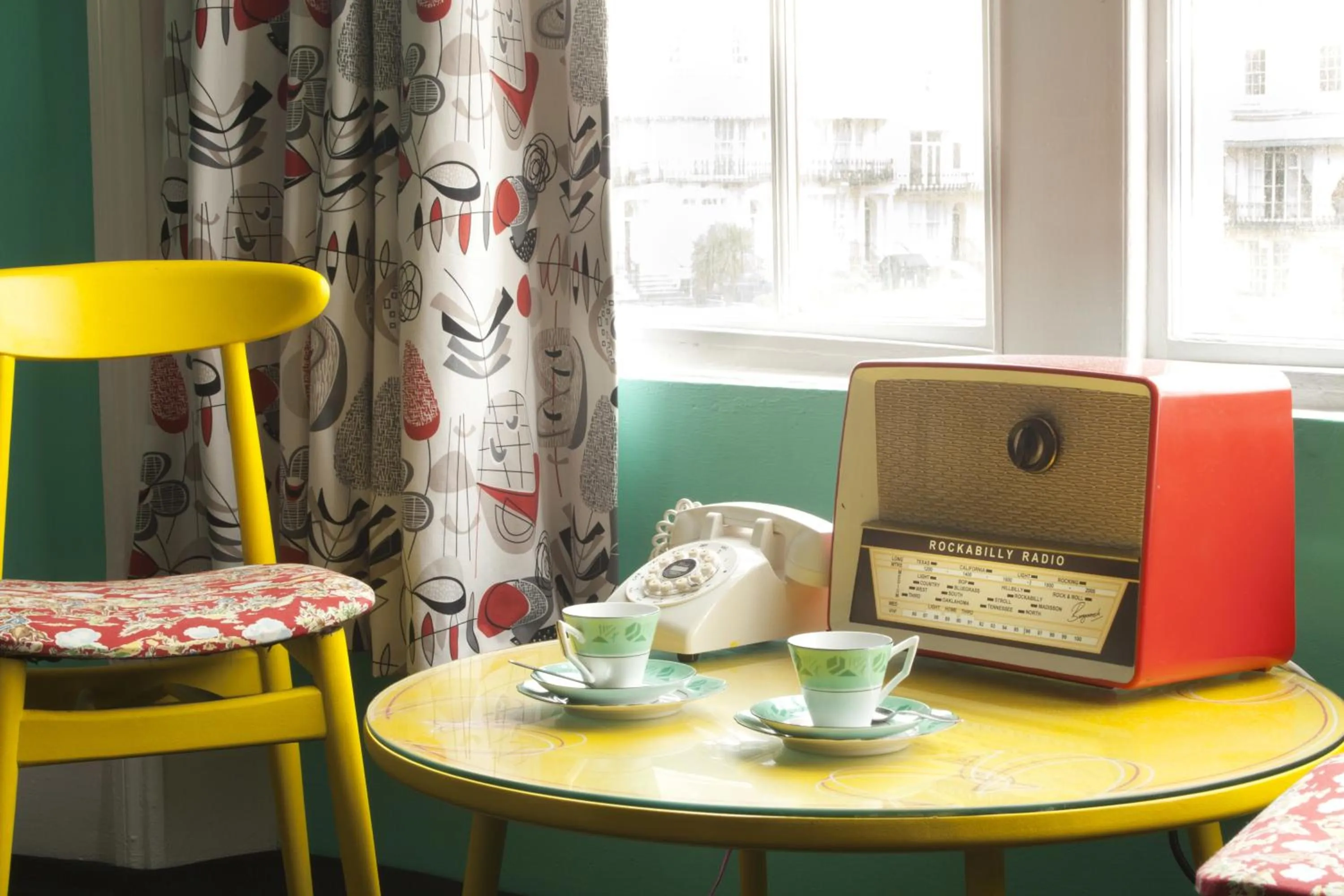 Decorative detail in Hotel Pelirocco