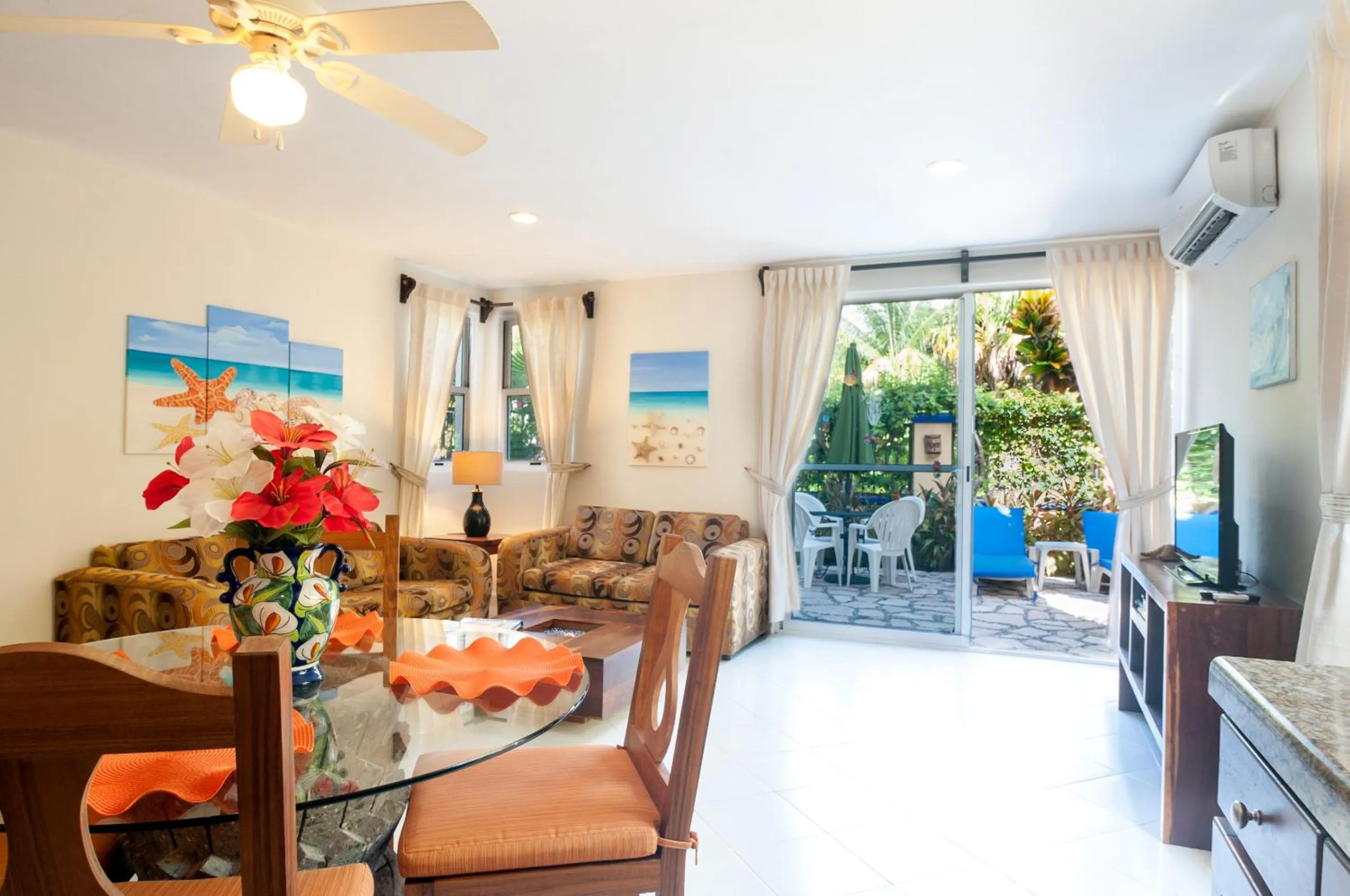 Patio in Abbey Del Sol - Beach-steps condos