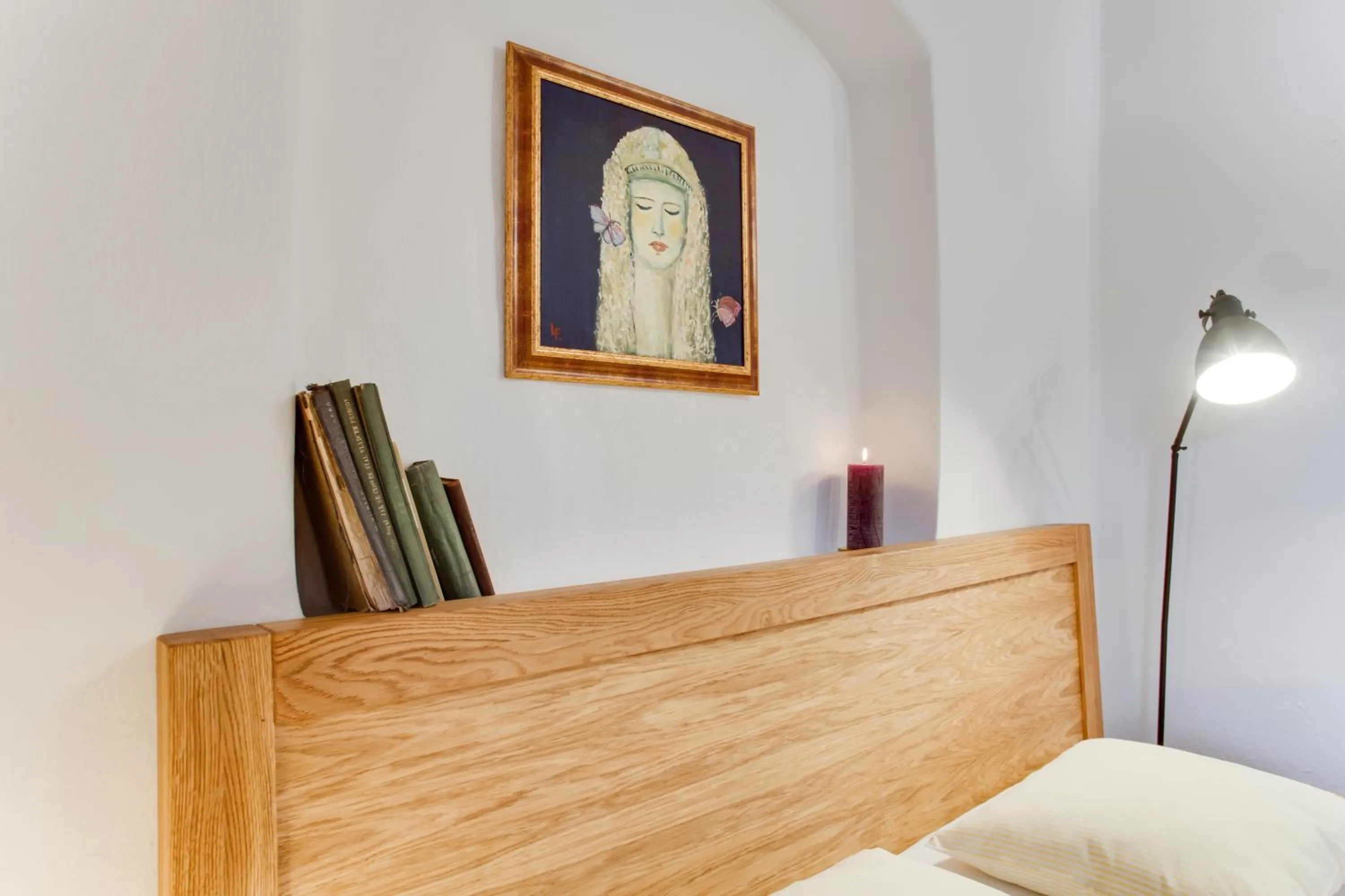 Bedroom, Bed in Krumlov Tower