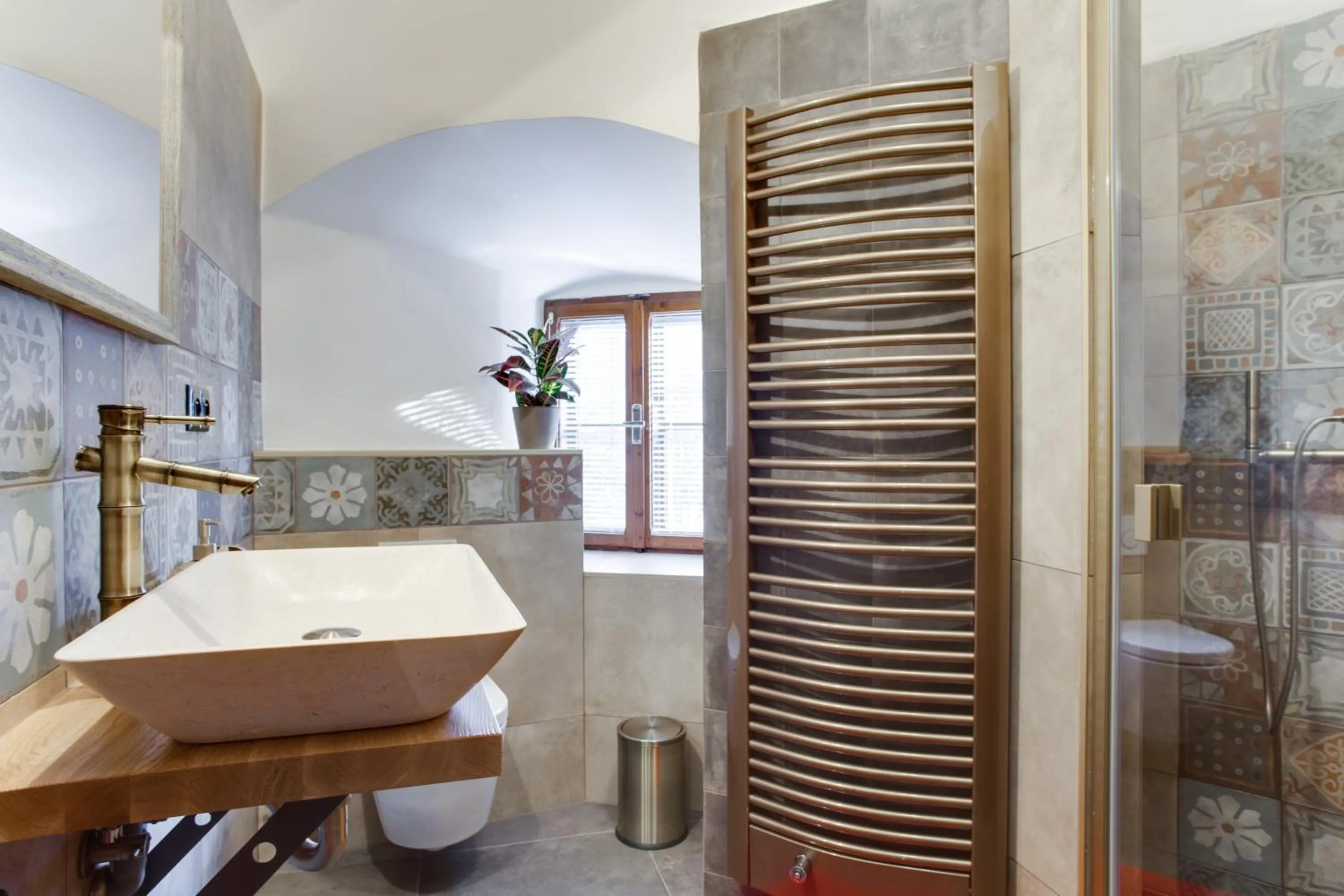 Bathroom in Krumlov Tower