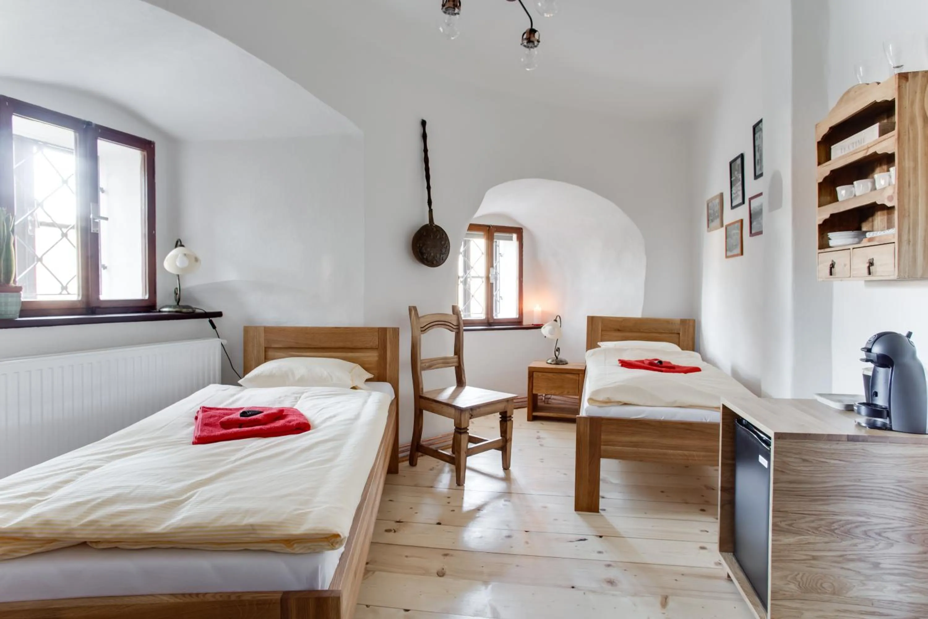 Bedroom, Bed in Krumlov Tower