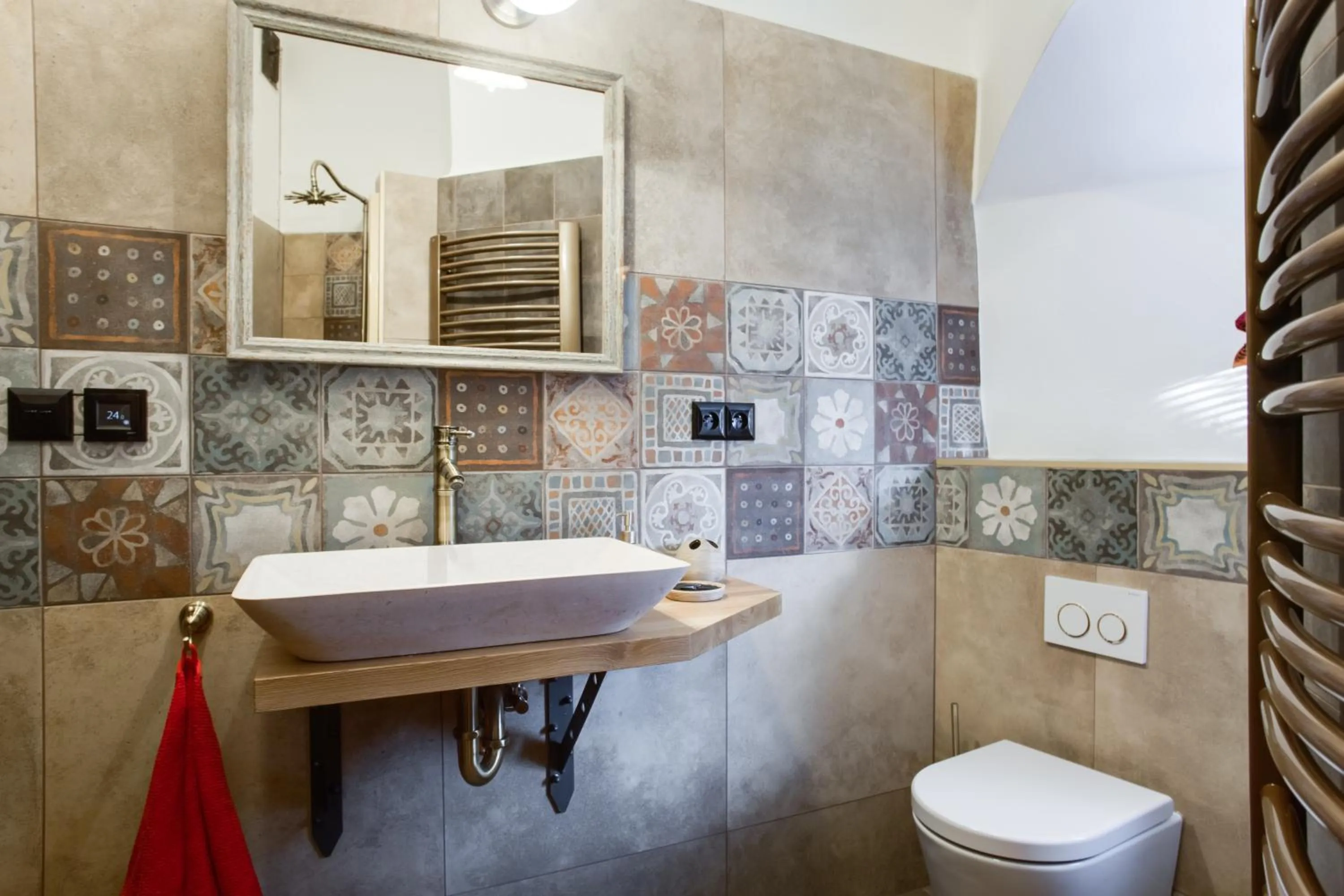 Bathroom in Krumlov Tower