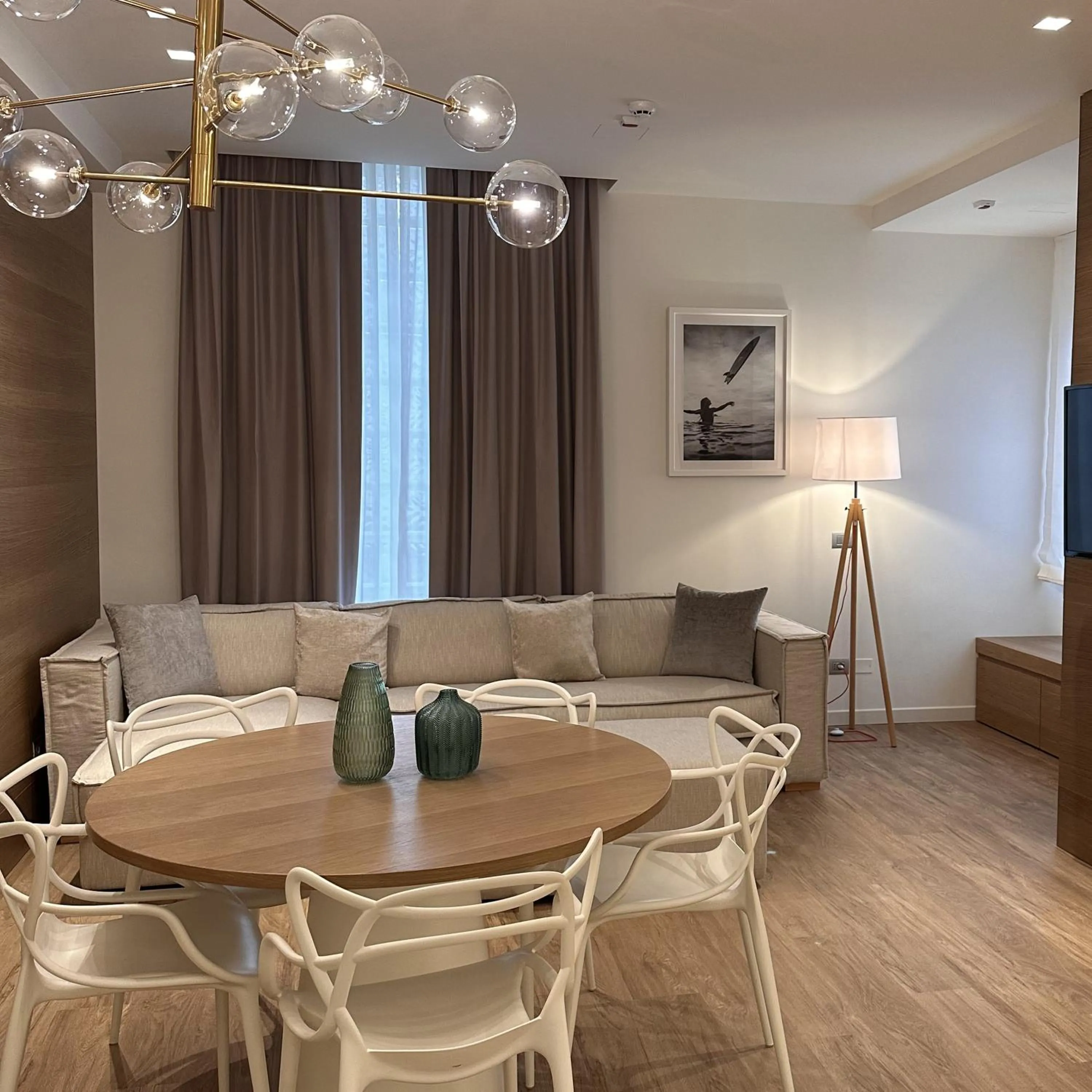 Living room in Metropol Ceccarini Suite - Luxury apartments