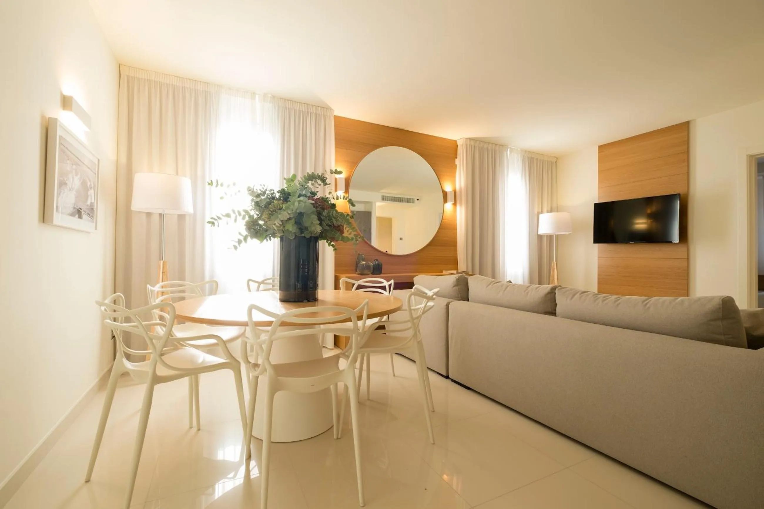 Living room in Metropol Ceccarini Suite - Luxury apartments