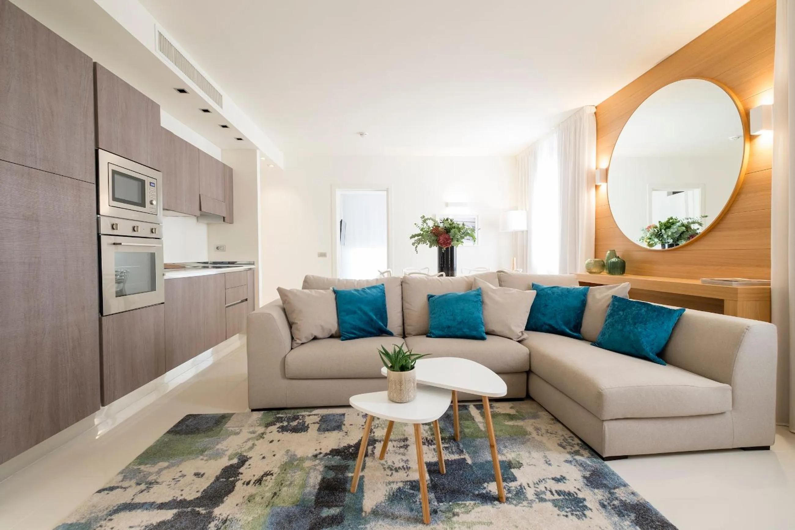 Living room in Metropol Ceccarini Suite - Luxury apartments