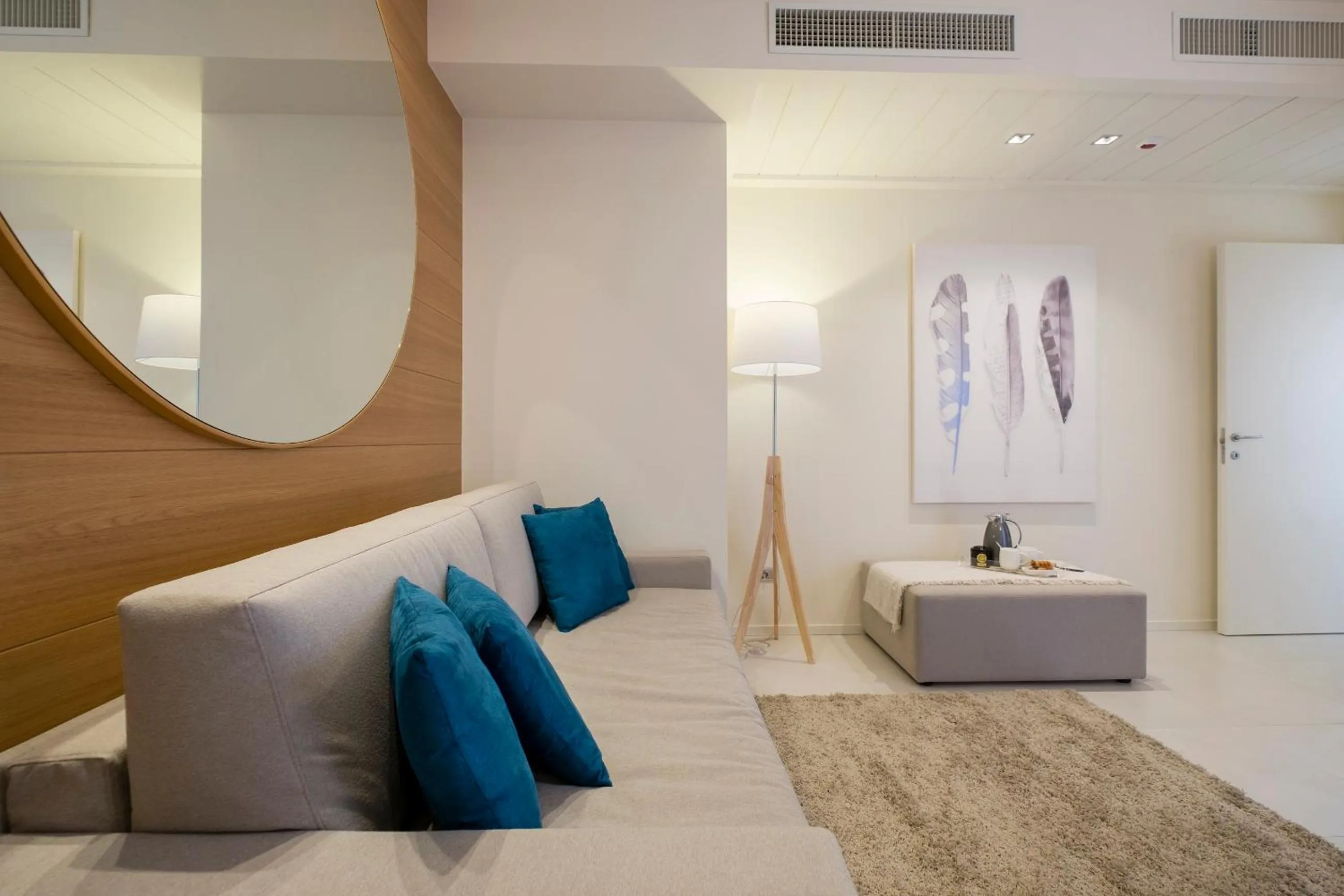 Living room in Metropol Ceccarini Suite - Luxury apartments