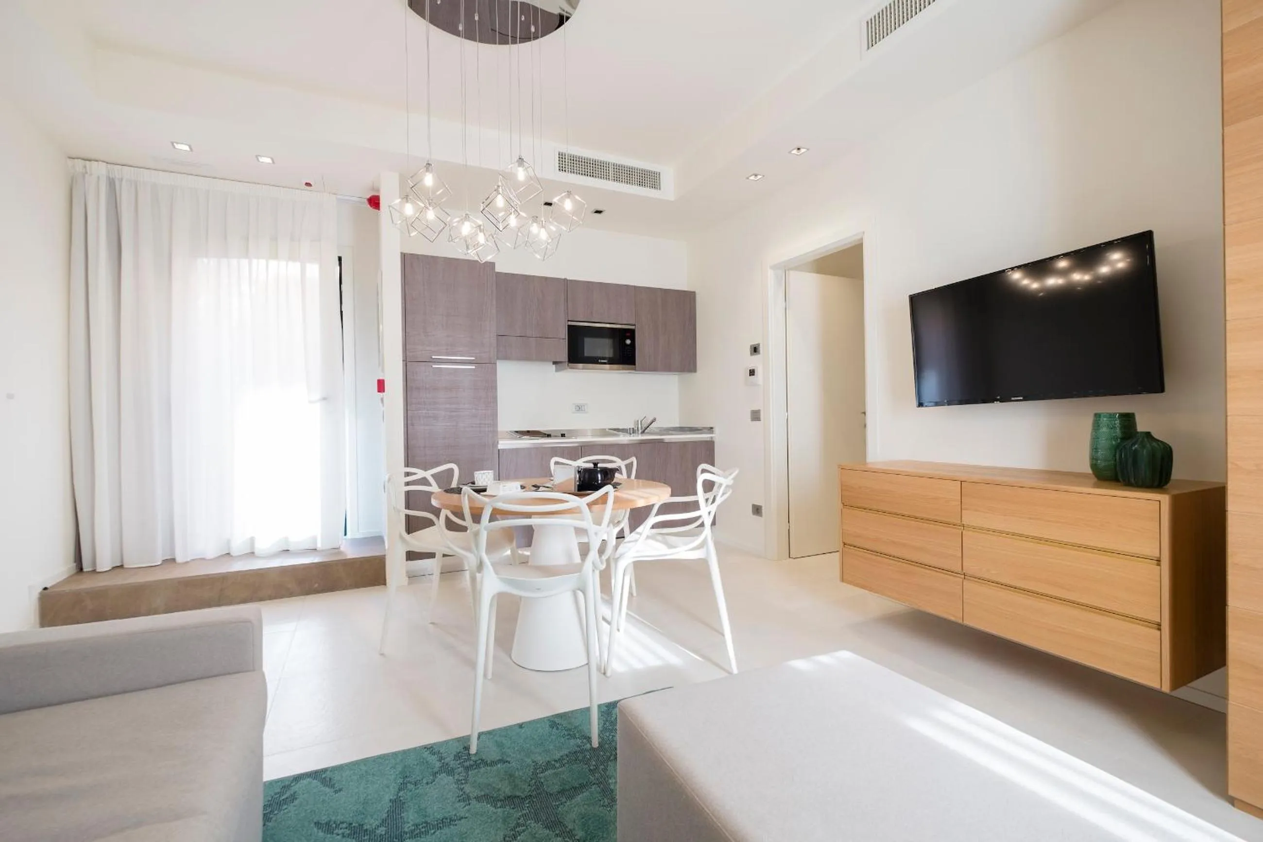 Living room in Metropol Ceccarini Suite - Luxury apartments