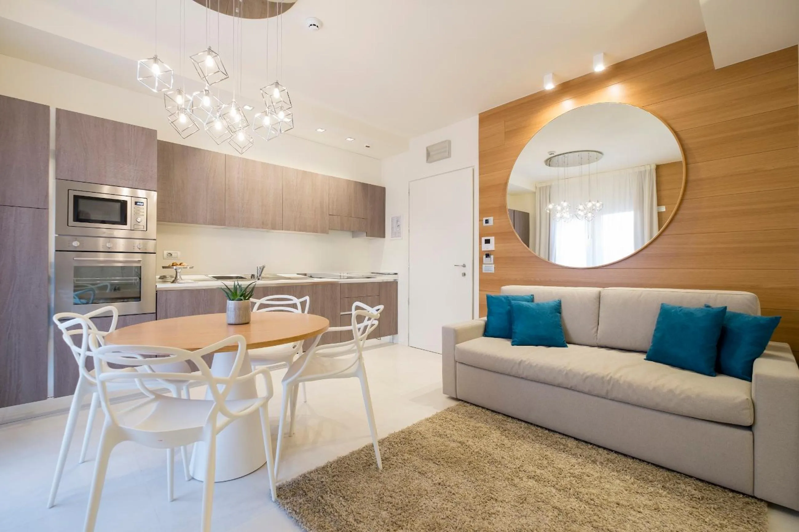 Living room in Metropol Ceccarini Suite - Luxury apartments