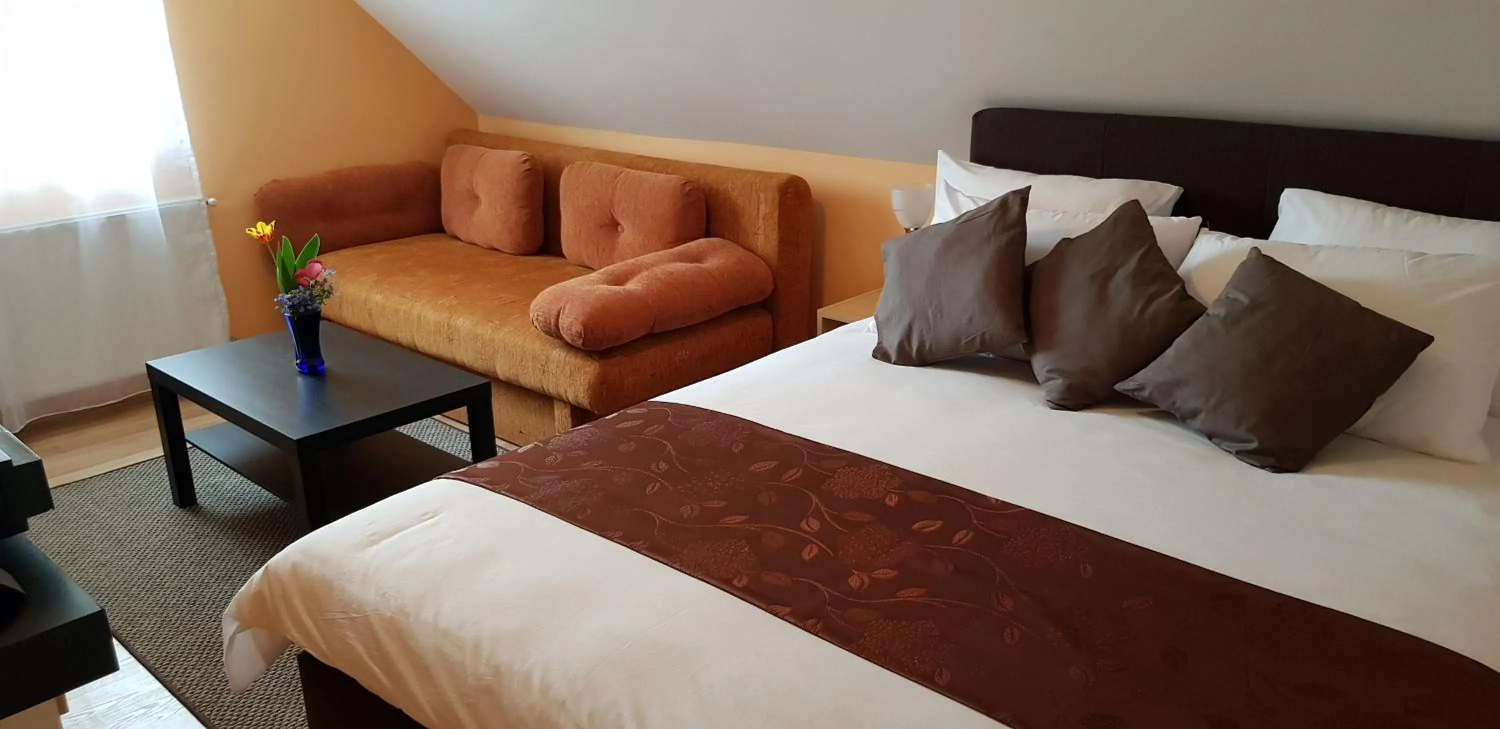 Bed in Joy Guesthouse