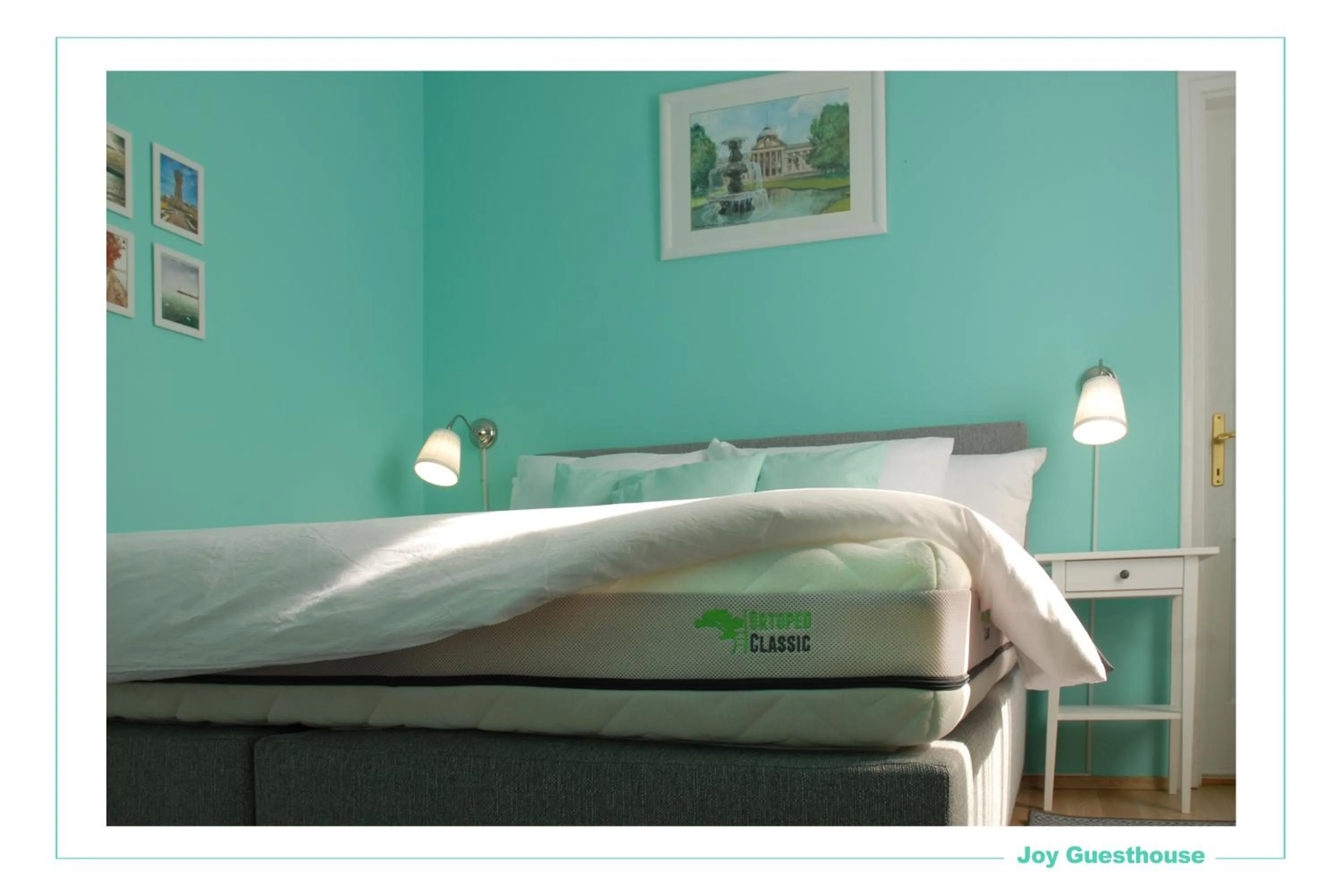 Bed in Joy Guesthouse