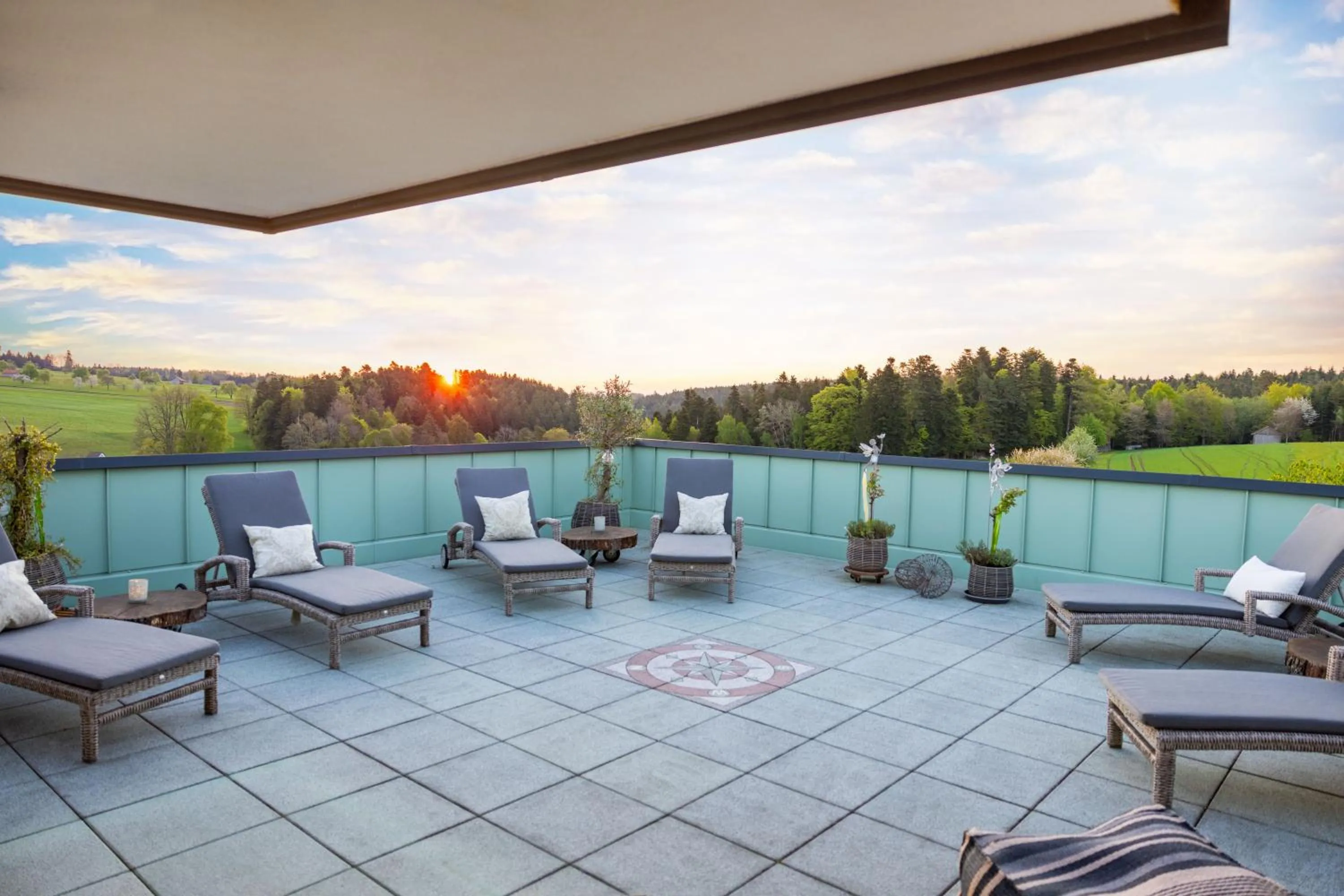 Garden in Landhotel Talblick