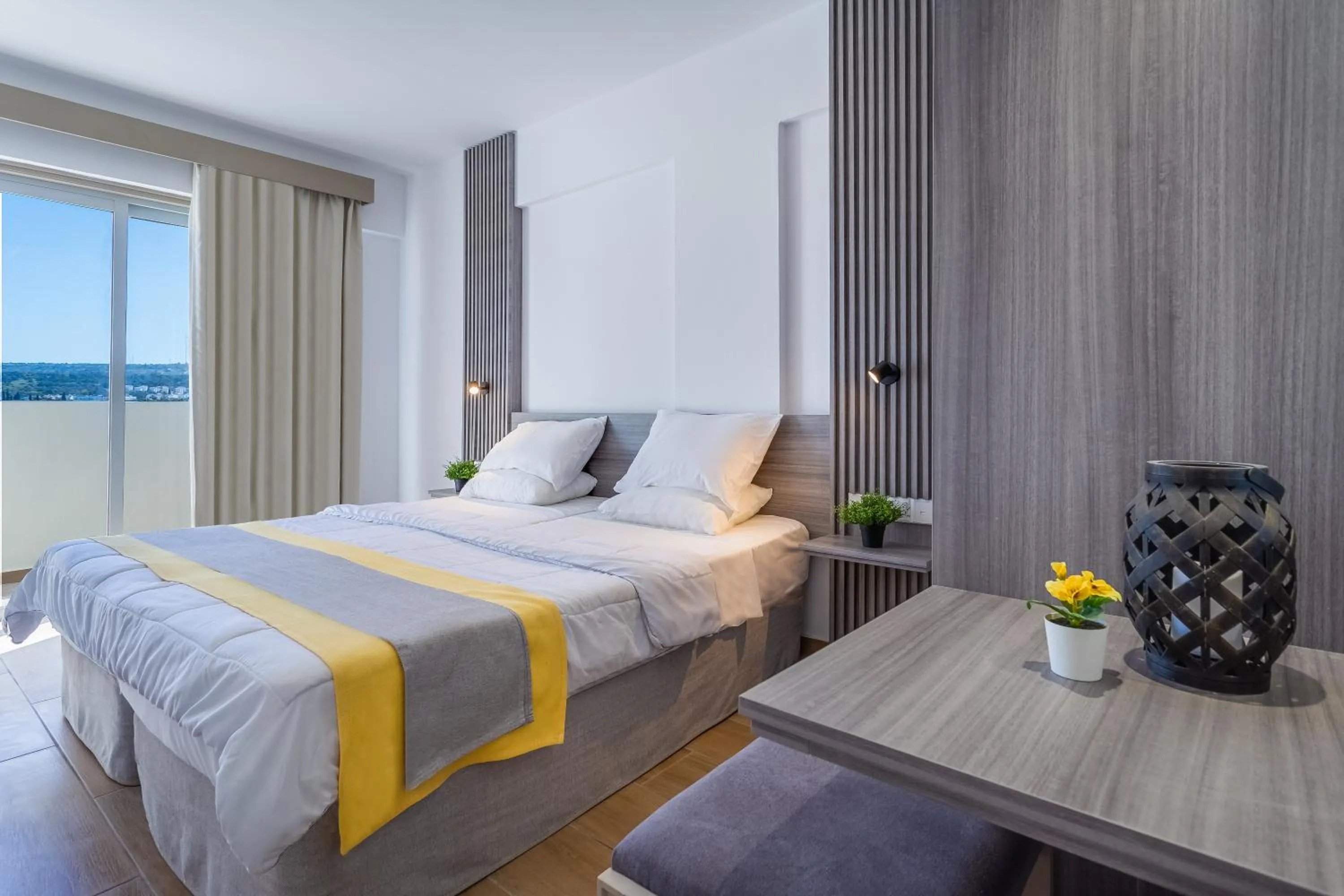 Bedroom, Bed in Toxotis Hotel